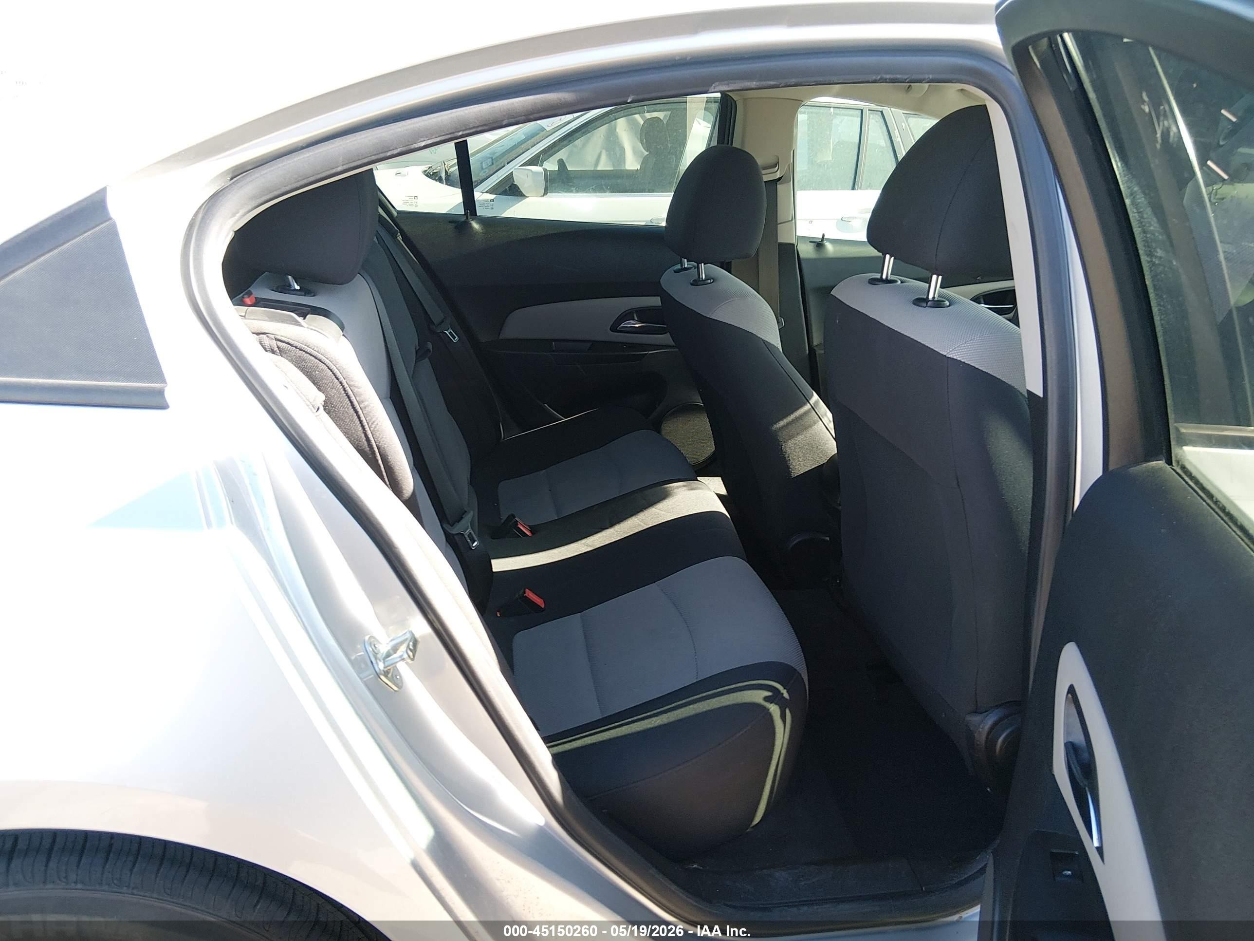 2013 Chevrolet Cruze Ls Auto Silver vin: 1G1PA5SH5D7232403