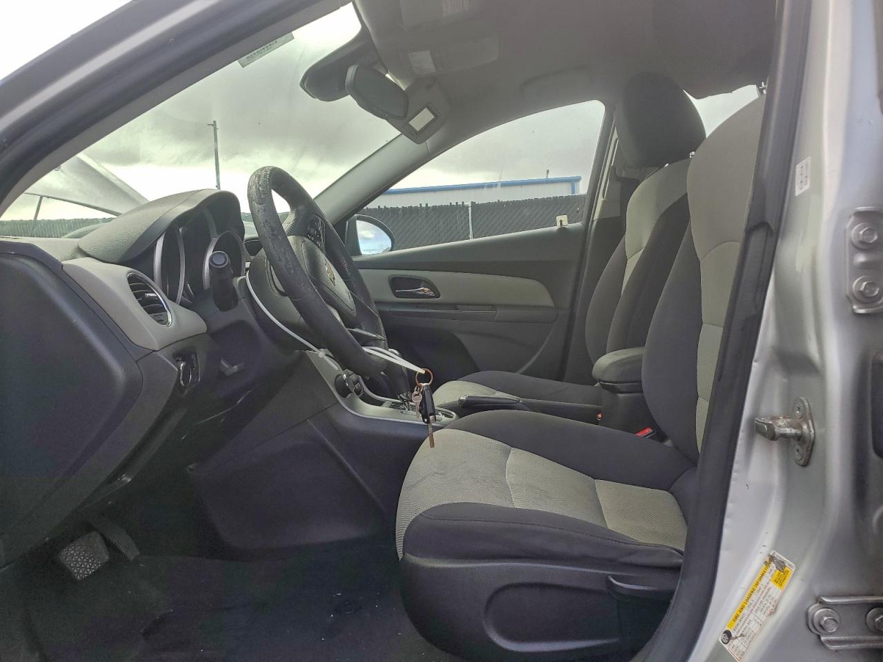 2013 Chevrolet Cruze Silver vin: 1G1PA5SH5D7245524