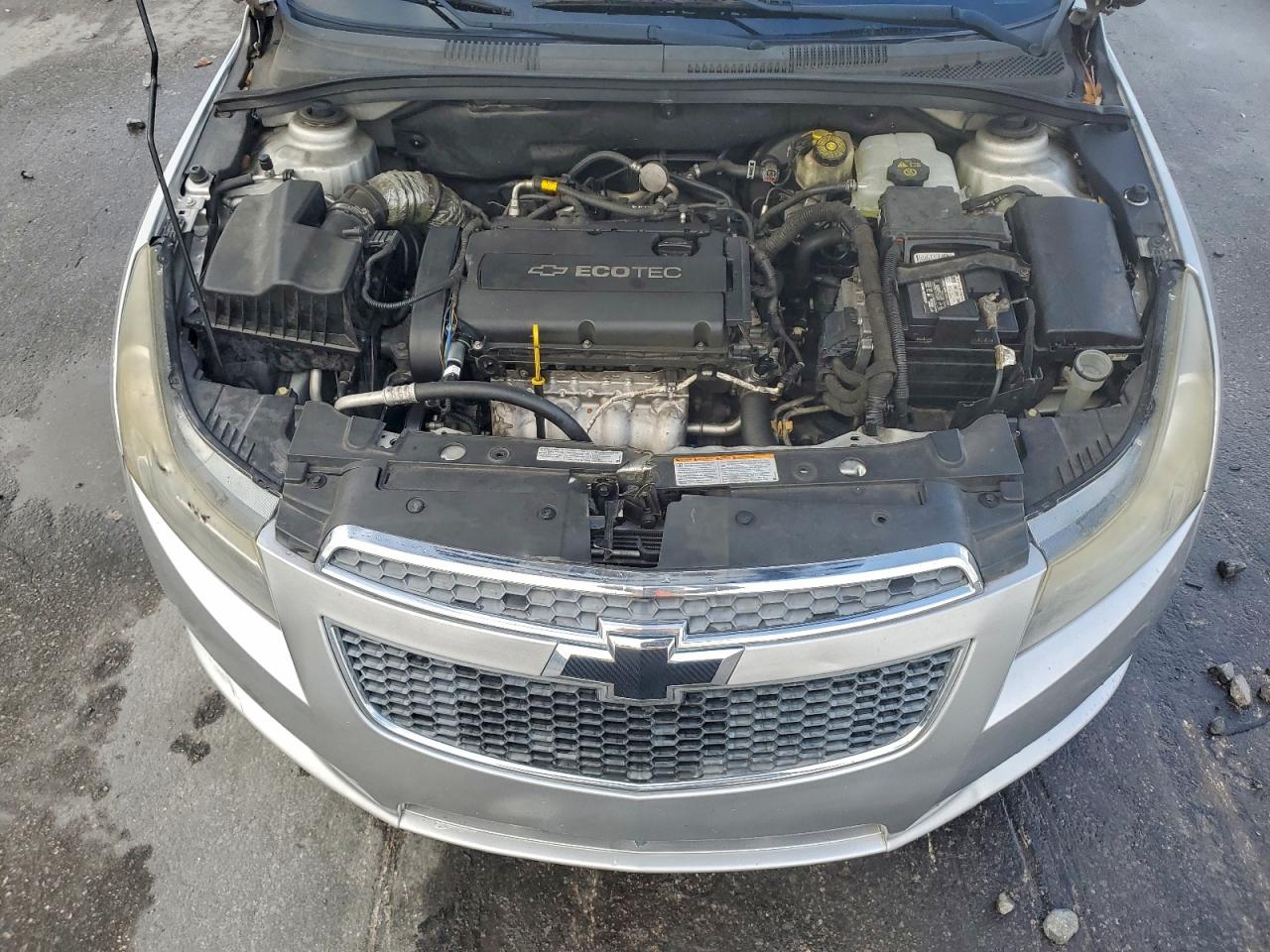 2013 Chevrolet Cruze Silver vin: 1G1PA5SH5D7245524