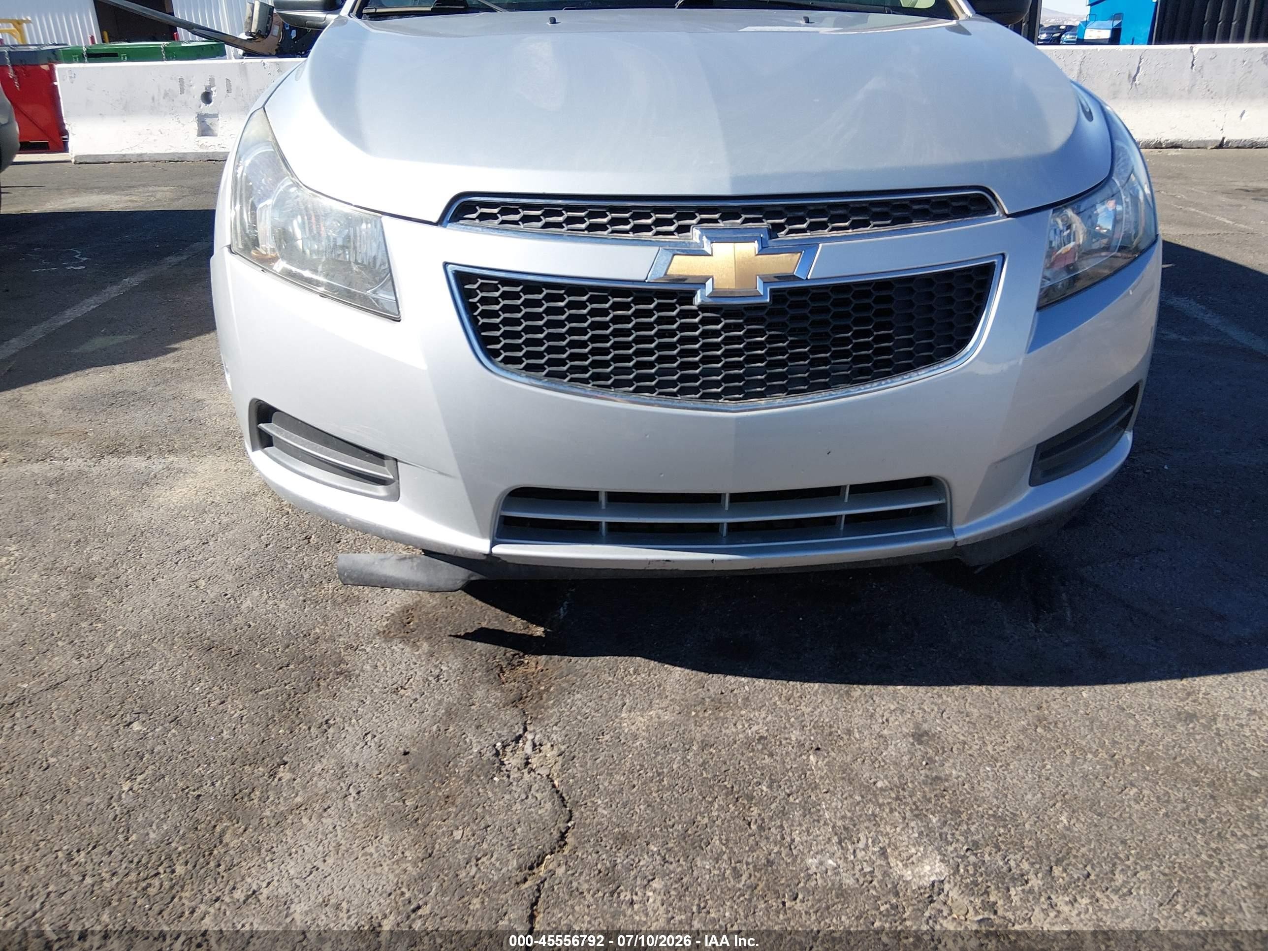 2014 Chevrolet Cruze Ls Auto Silver vin: 1G1PA5SH5E7197170