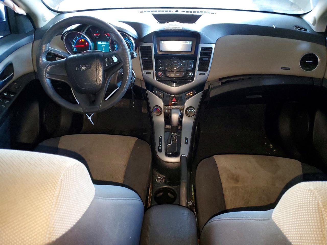 2014 Chevrolet Cruze Ls Beige vin: 1G1PA5SH5E7237022
