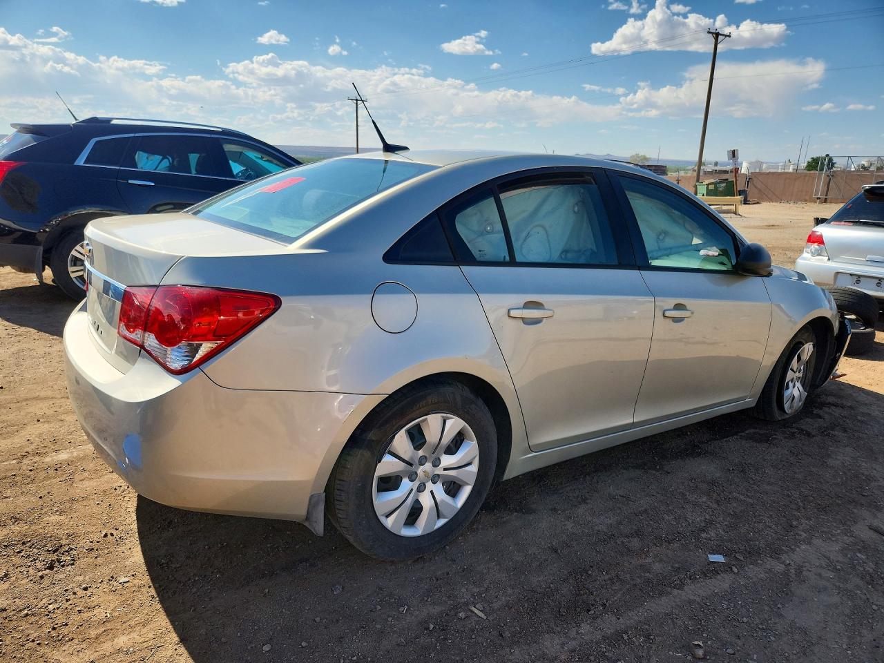 2014 Chevrolet Cruze Ls Beige vin: 1G1PA5SH5E7351764