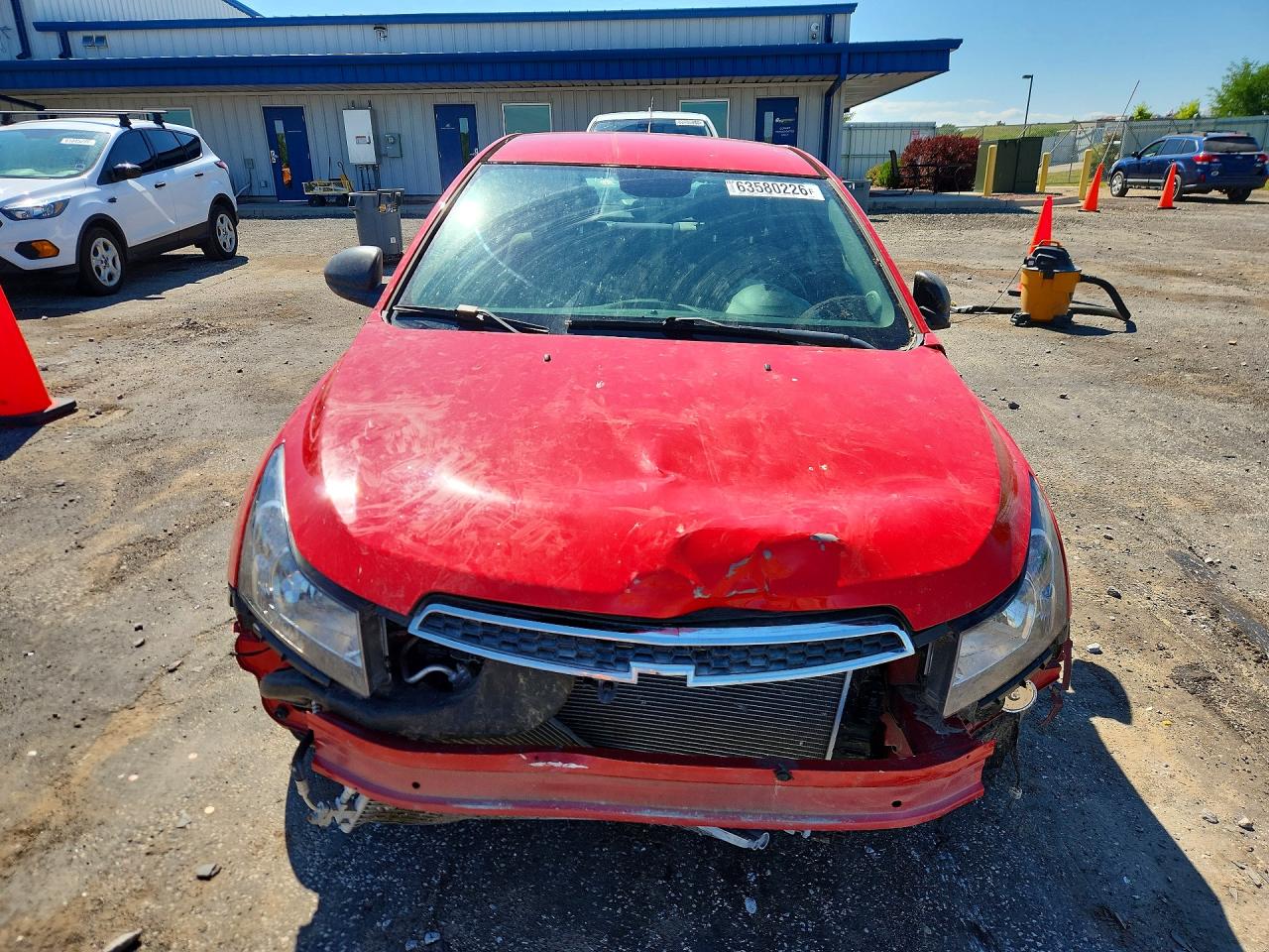 2014 Chevrolet Cruze Ls Red vin: 1G1PA5SH5E7433932