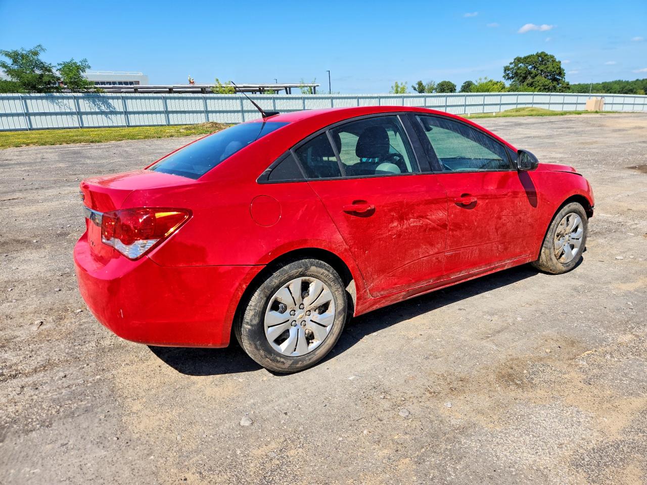 2014 Chevrolet Cruze Ls Red vin: 1G1PA5SH5E7433932