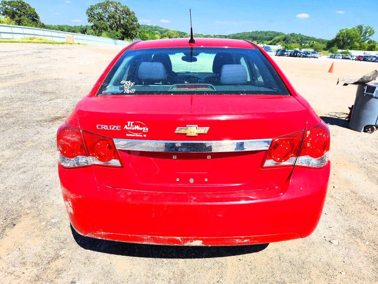 2014 Chevrolet Cruze Ls Red vin: 1G1PA5SH5E7433932