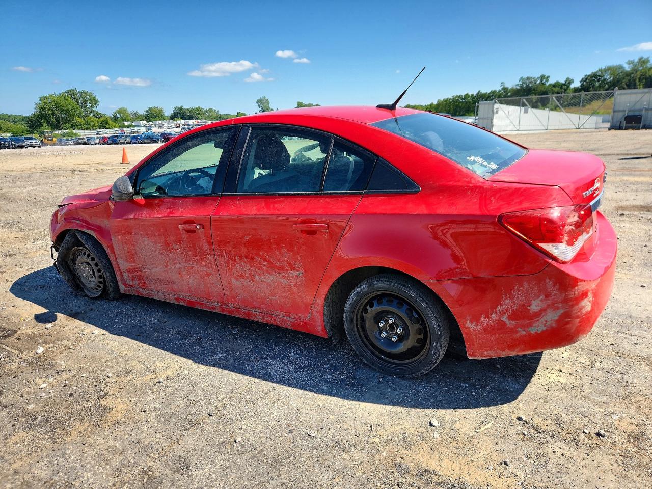 2014 Chevrolet Cruze Ls Red vin: 1G1PA5SH5E7433932