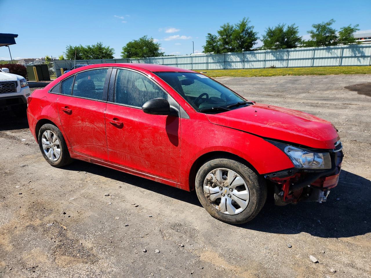 2014 Chevrolet Cruze Ls Red vin: 1G1PA5SH5E7433932