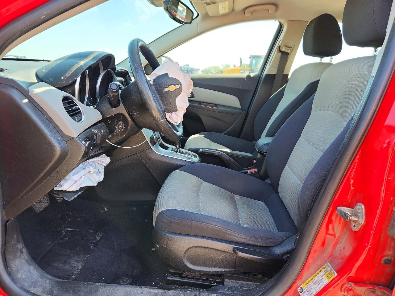 2014 Chevrolet Cruze Ls Red vin: 1G1PA5SH5E7433932