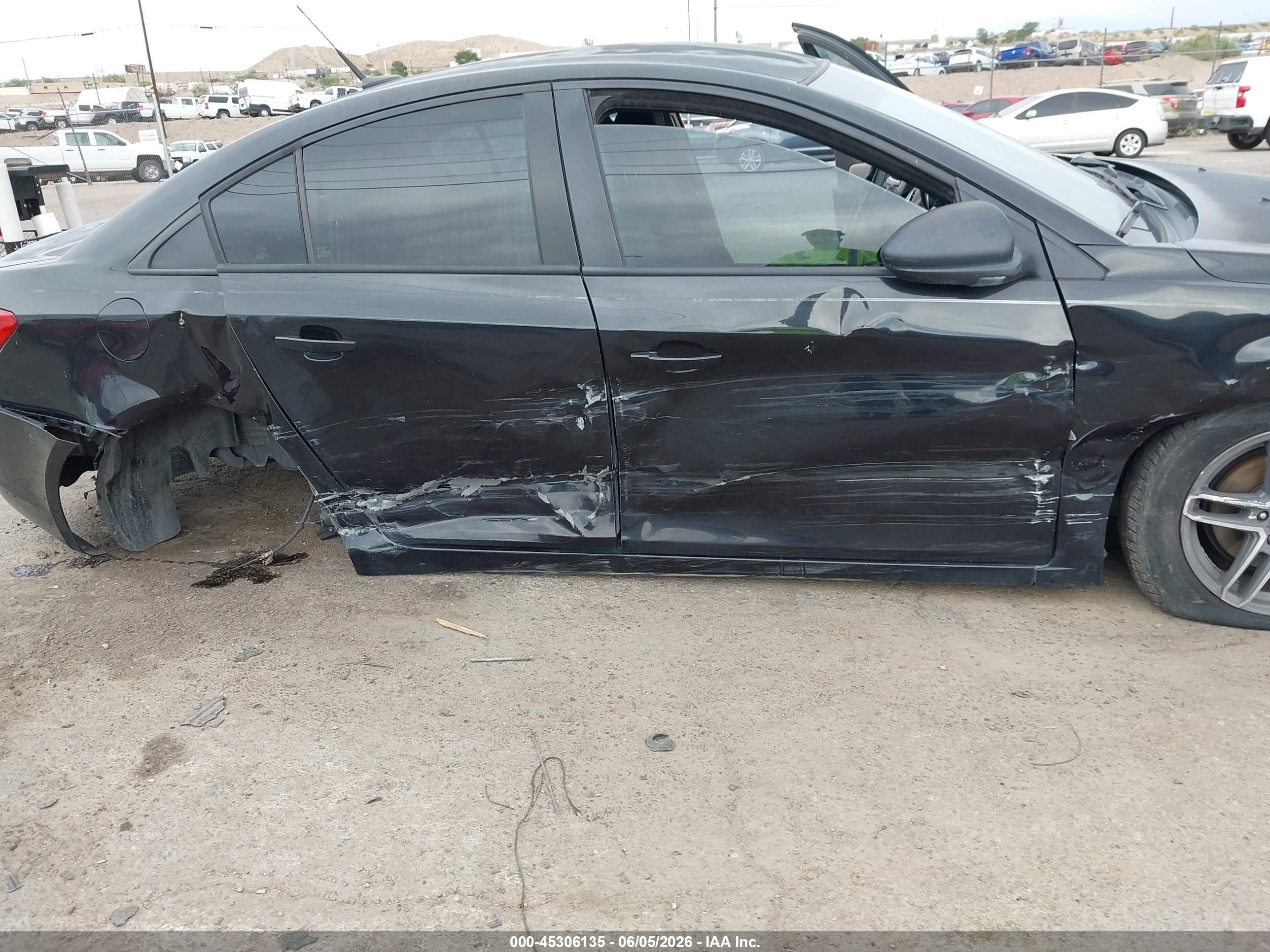 2014 Chevrolet Cruze Ls Auto Blue vin: 1G1PA5SH5E7478546