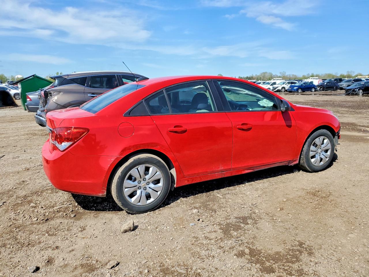 2015 Chevrolet Cruze Ls Красный vin: 1G1PA5SH5F7149167