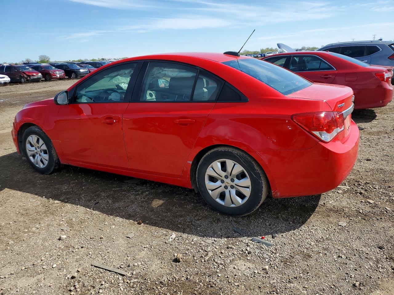 2015 Chevrolet Cruze Ls Красный vin: 1G1PA5SH5F7149167