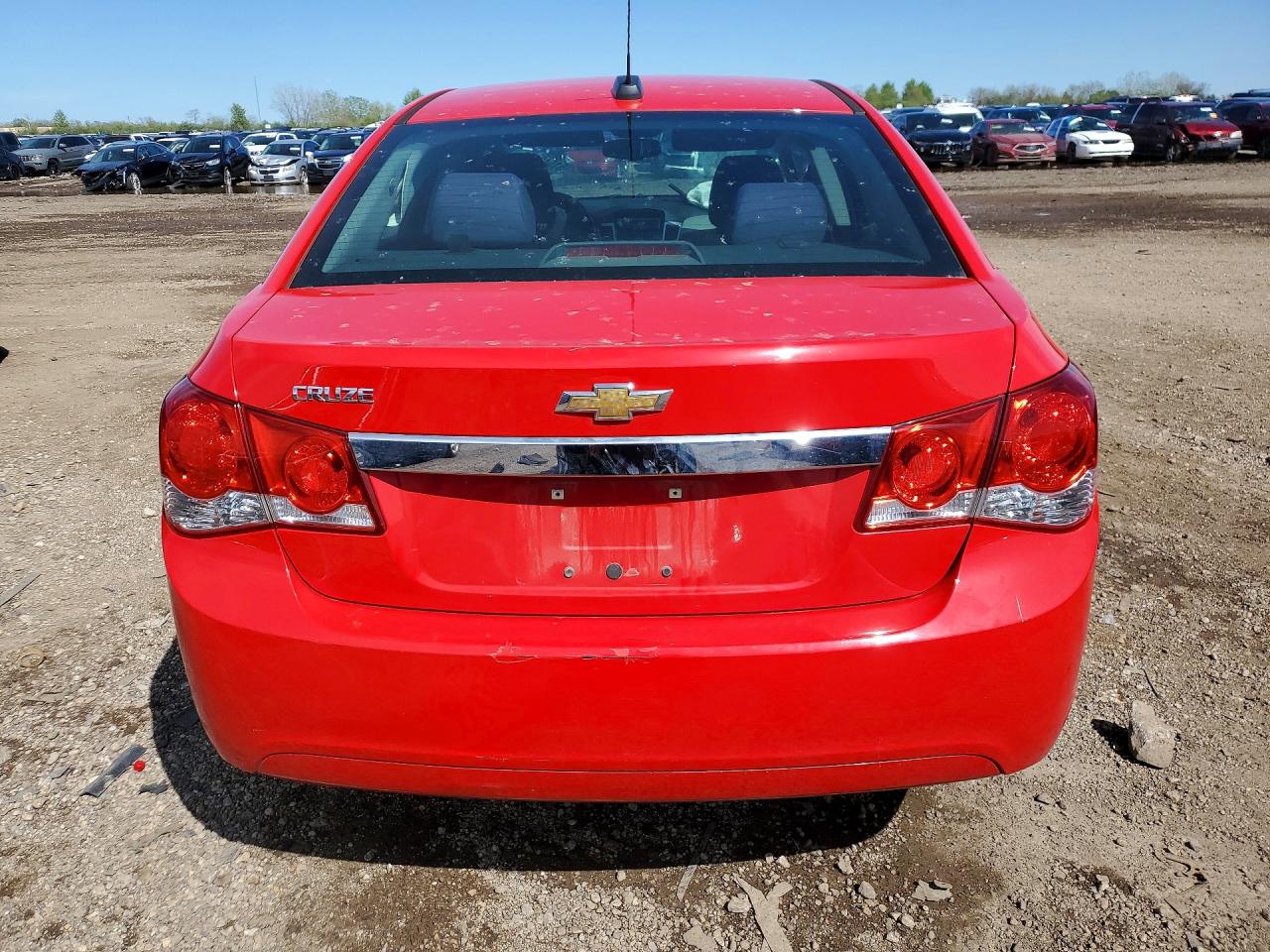 2015 Chevrolet Cruze Ls Красный vin: 1G1PA5SH5F7149167