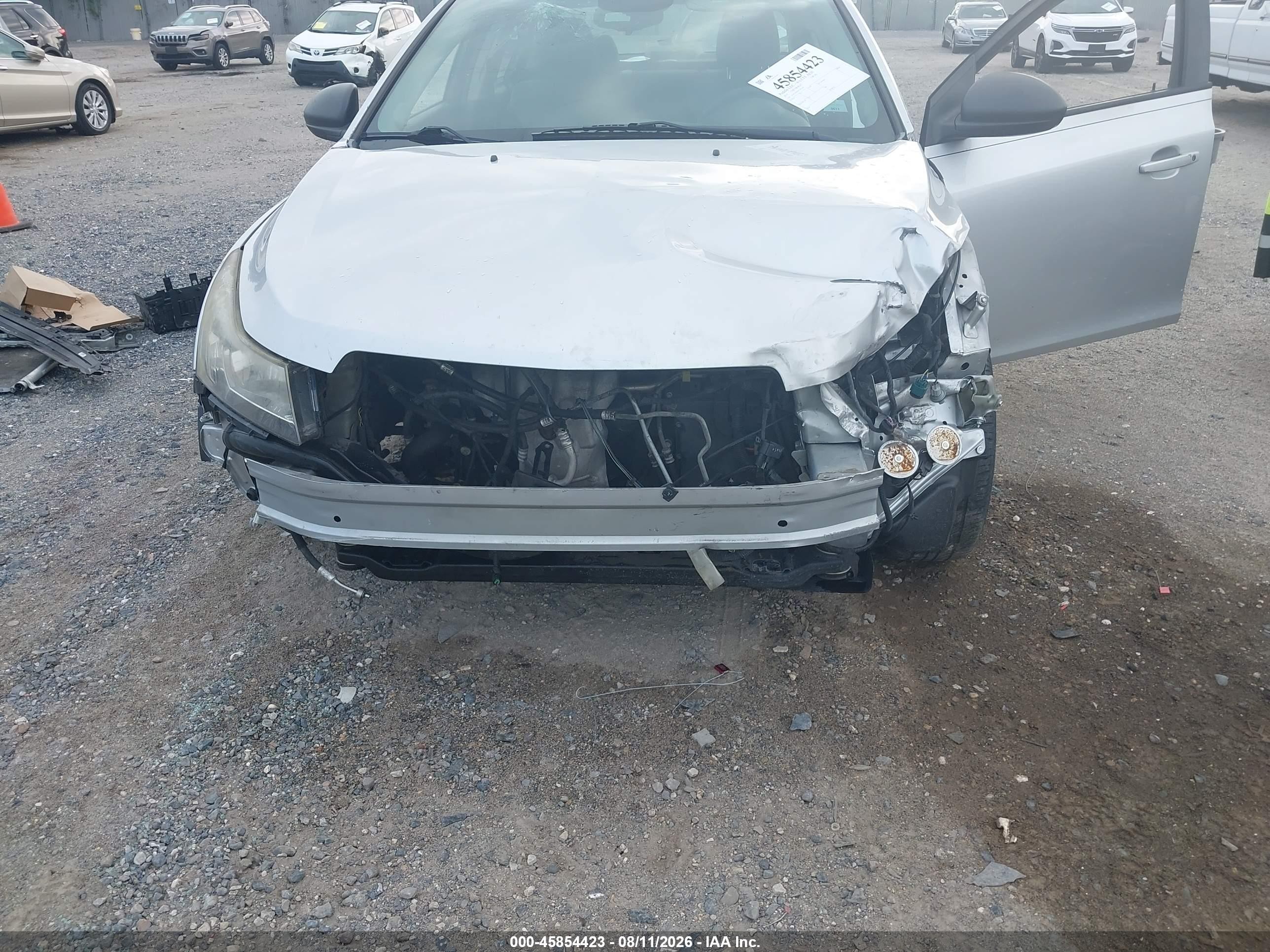2015 Chevrolet Cruze Ls Auto Silver vin: 1G1PA5SH5F7192214