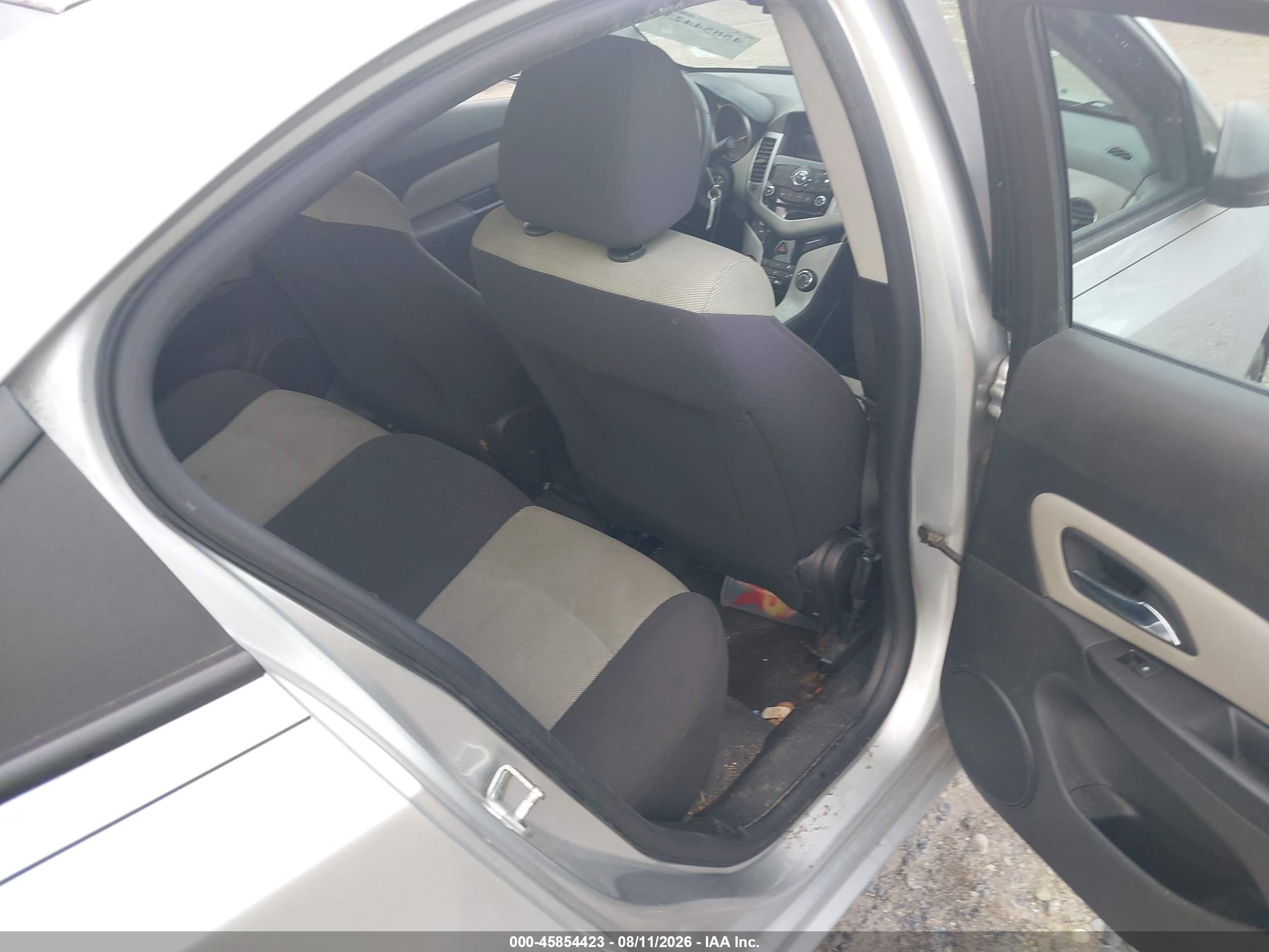 2015 Chevrolet Cruze Ls Auto Silver vin: 1G1PA5SH5F7192214