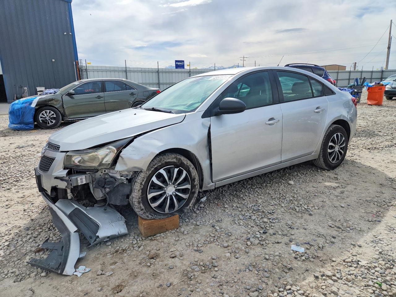 2013 Chevrolet Cruze Ls Silver vin: 1G1PA5SH6D7137980