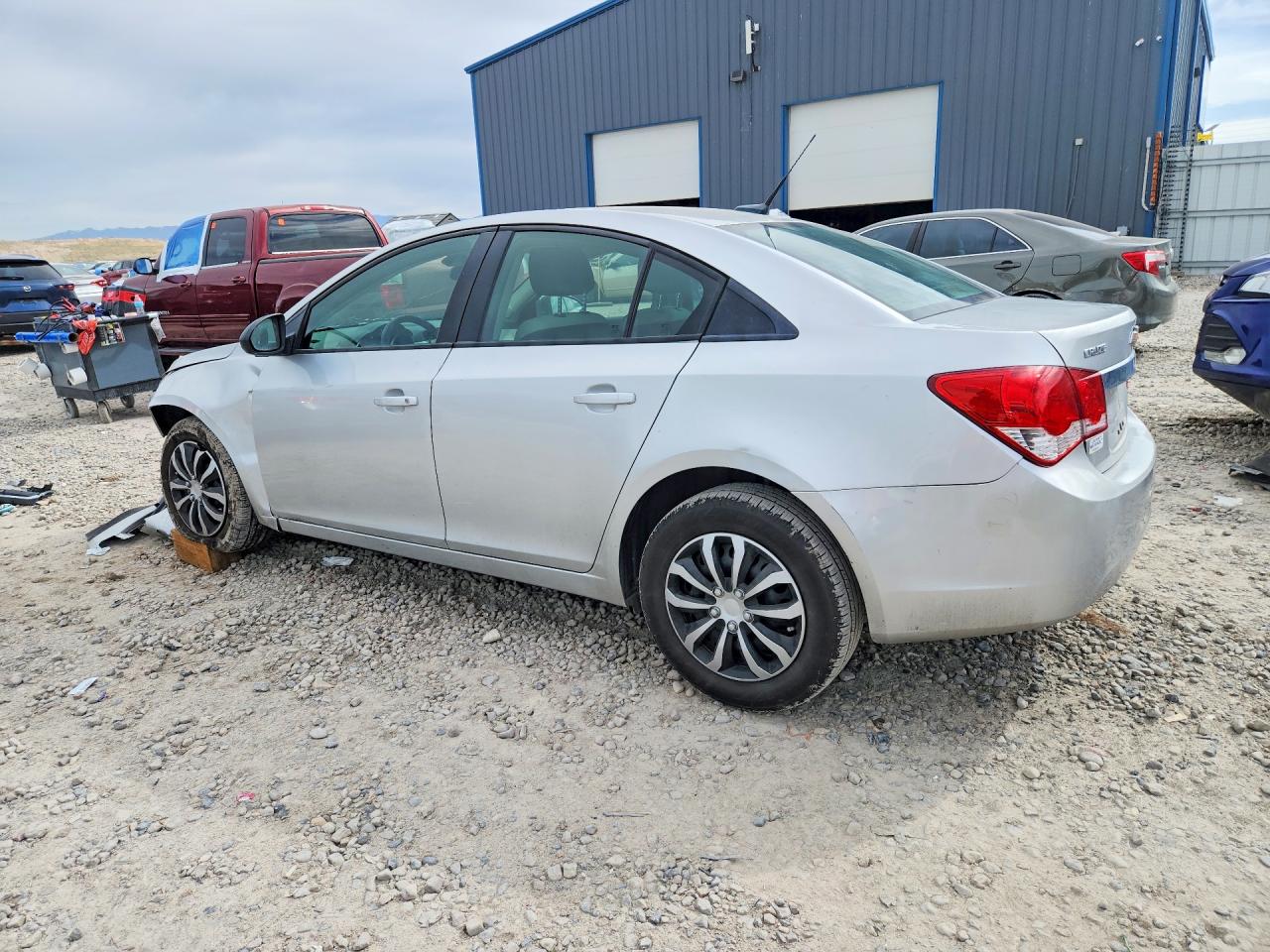 2013 Chevrolet Cruze Ls Silver vin: 1G1PA5SH6D7137980