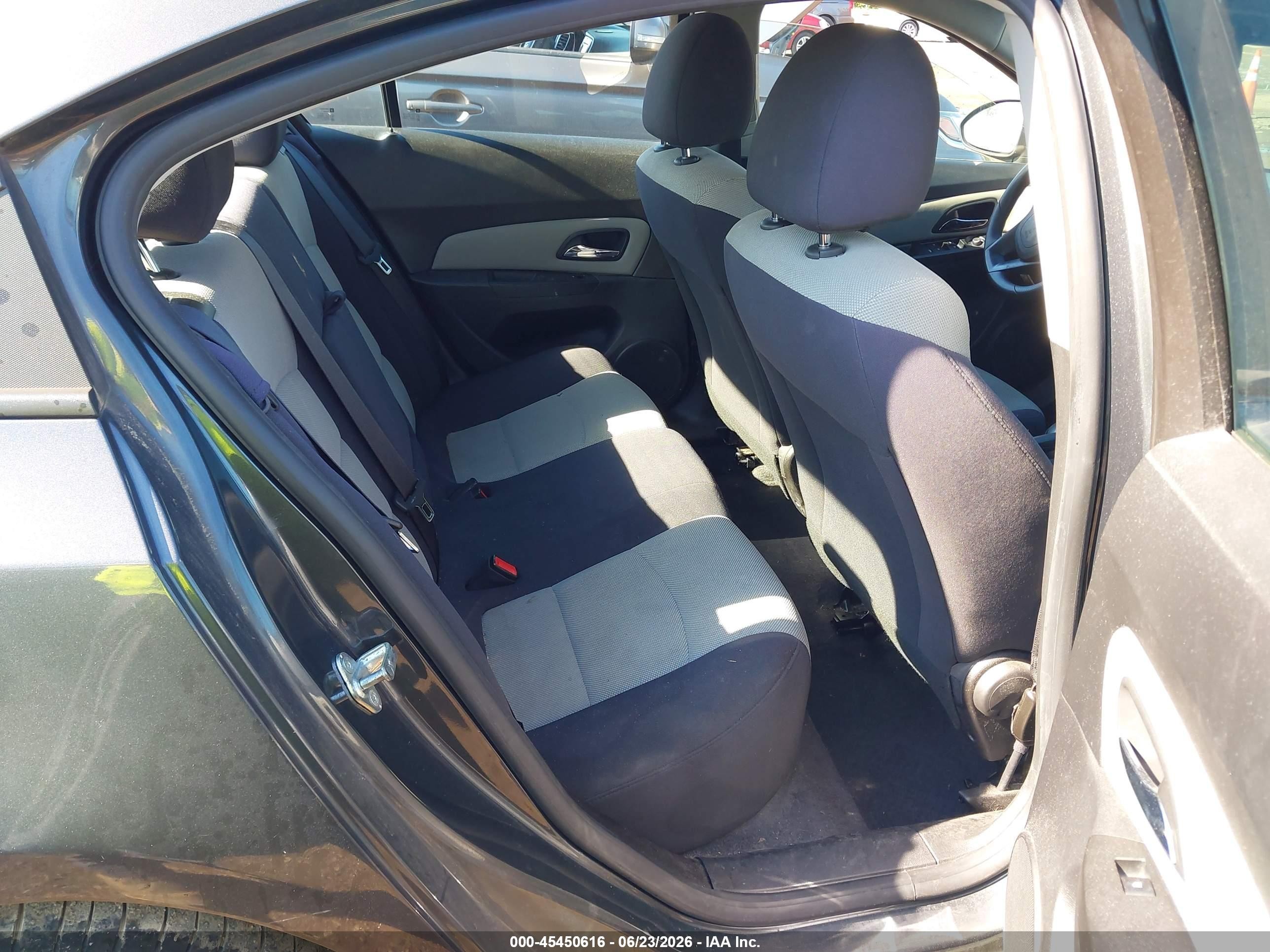 2013 Chevrolet Cruze Ls Auto Black vin: 1G1PA5SH6D7169036