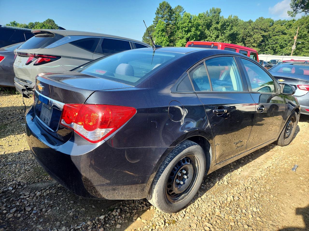 2013 Chevrolet Cruze Ls Black vin: 1G1PA5SH6D7193014