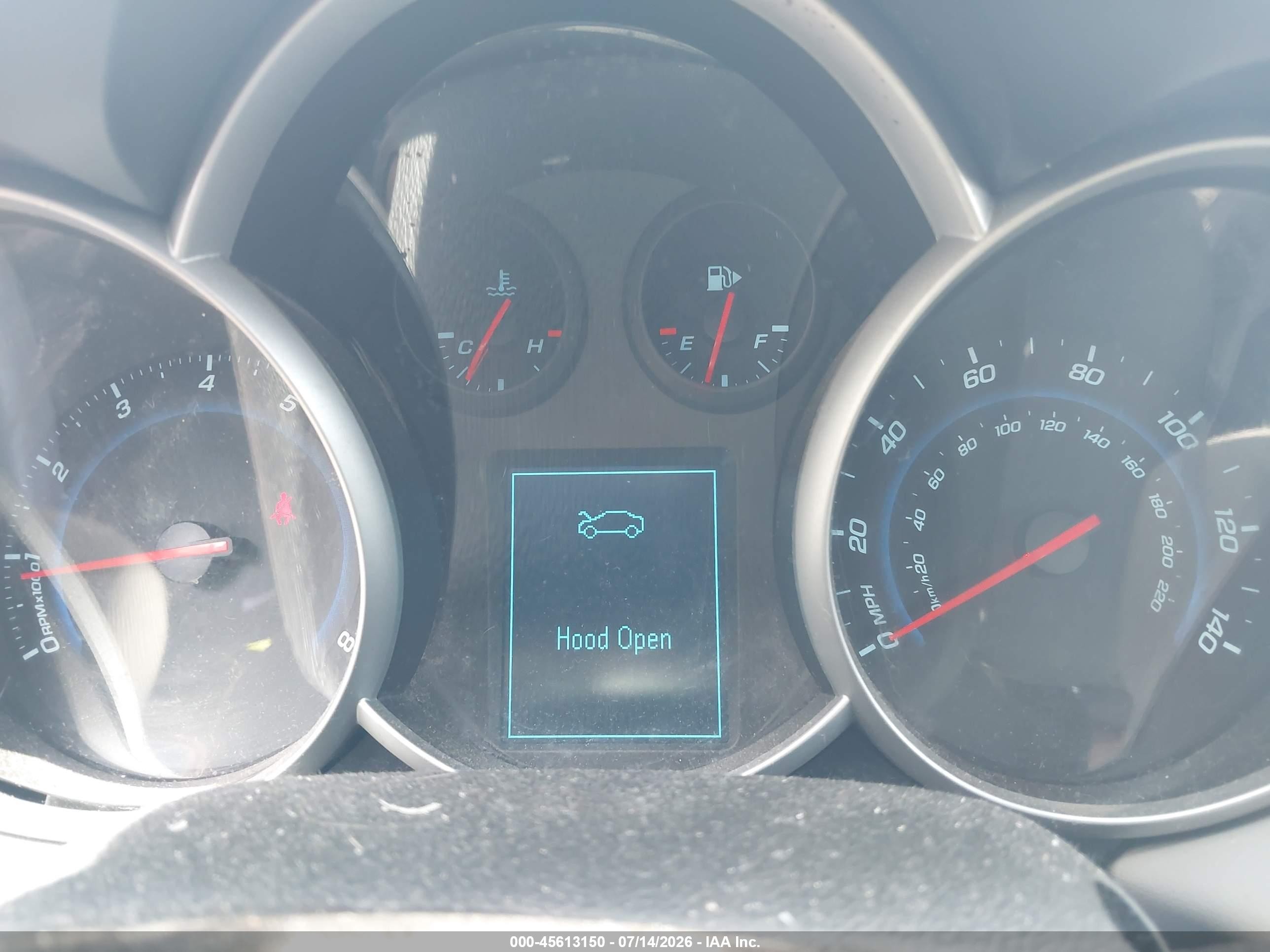2013 Chevrolet Cruze Ls Auto Blue vin: 1G1PA5SH6D7263840