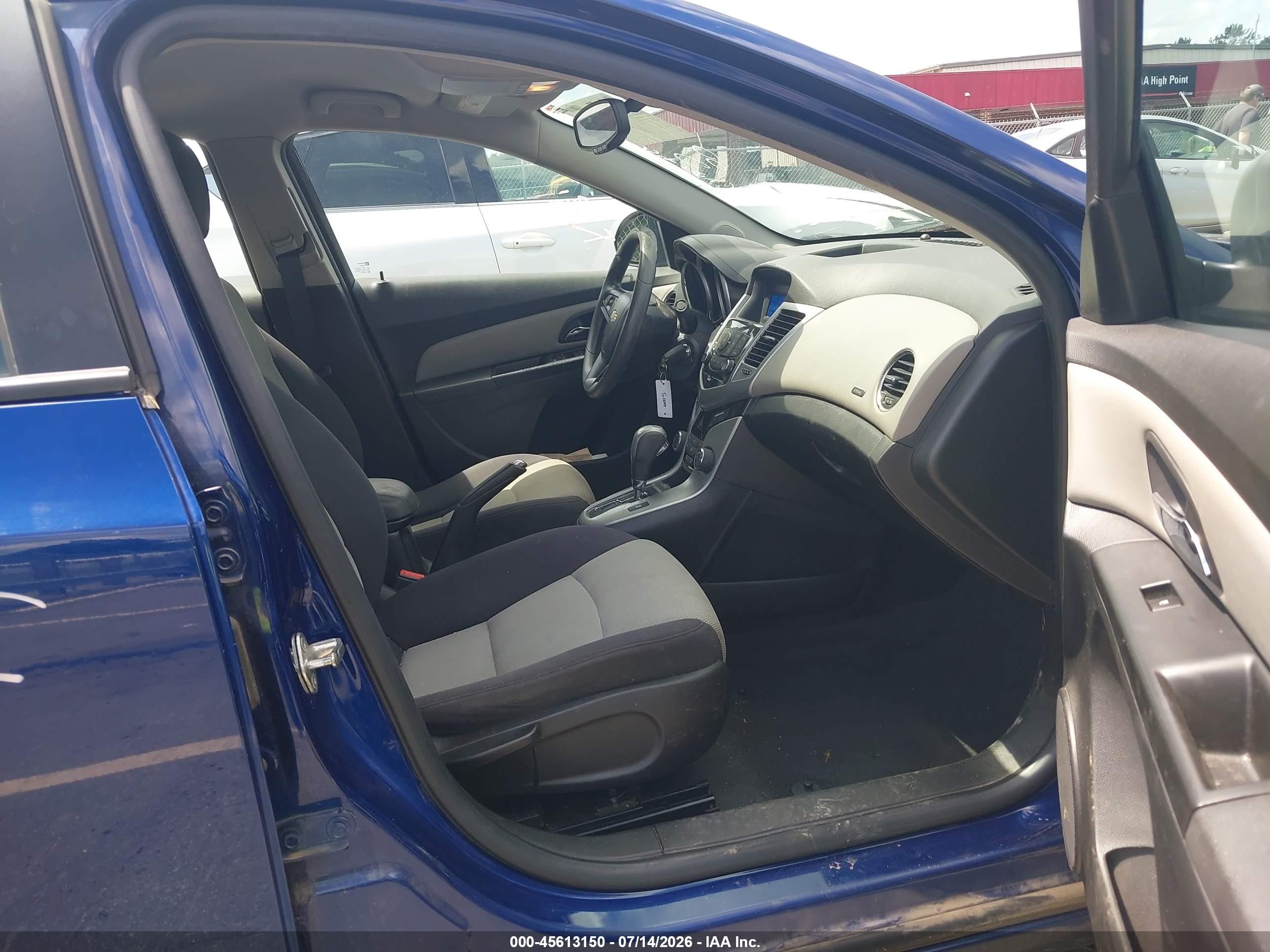 2013 Chevrolet Cruze Ls Auto Blue vin: 1G1PA5SH6D7263840