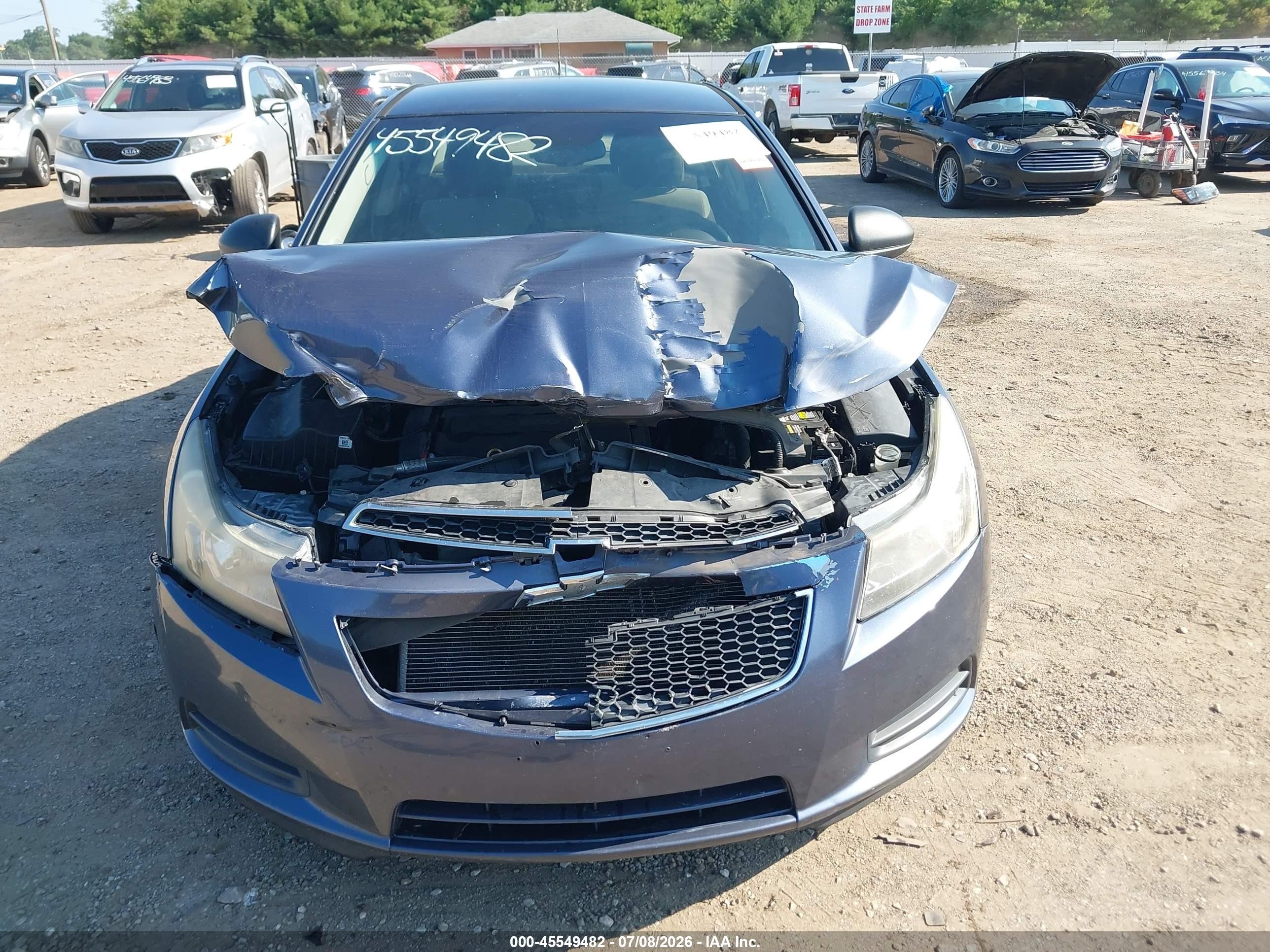 2013 Chevrolet Cruze Ls Auto Синий vin: 1G1PA5SH6D7265958
