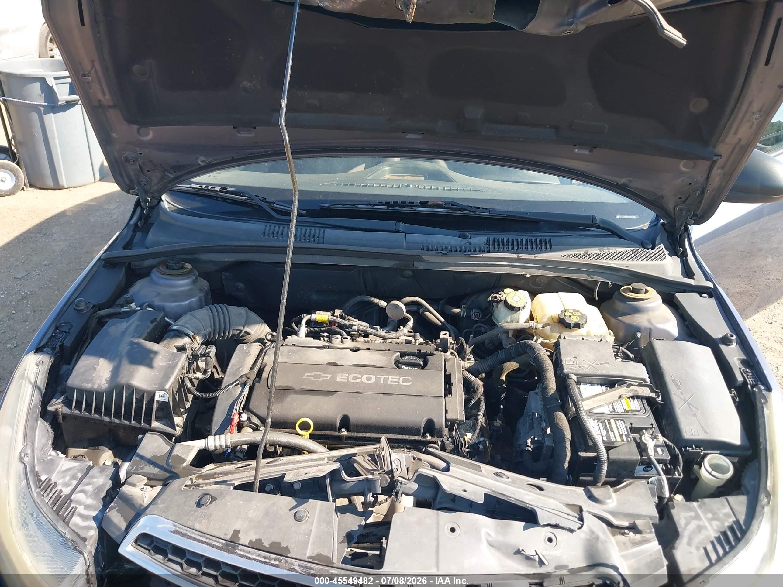 2013 Chevrolet Cruze Ls Auto Синий vin: 1G1PA5SH6D7265958