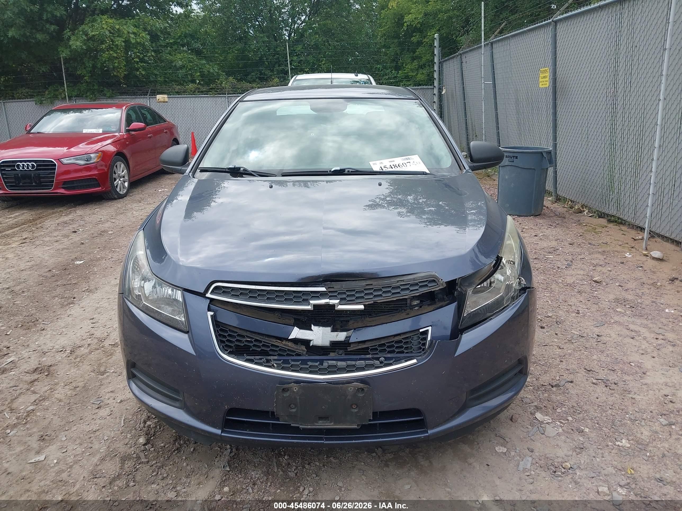 2014 Chevrolet Cruze Ls Auto Blue vin: 1G1PA5SH6E7113356