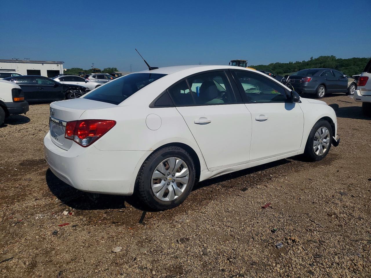 2014 Chevrolet Cruze Ls White vin: 1G1PA5SH6E7189689