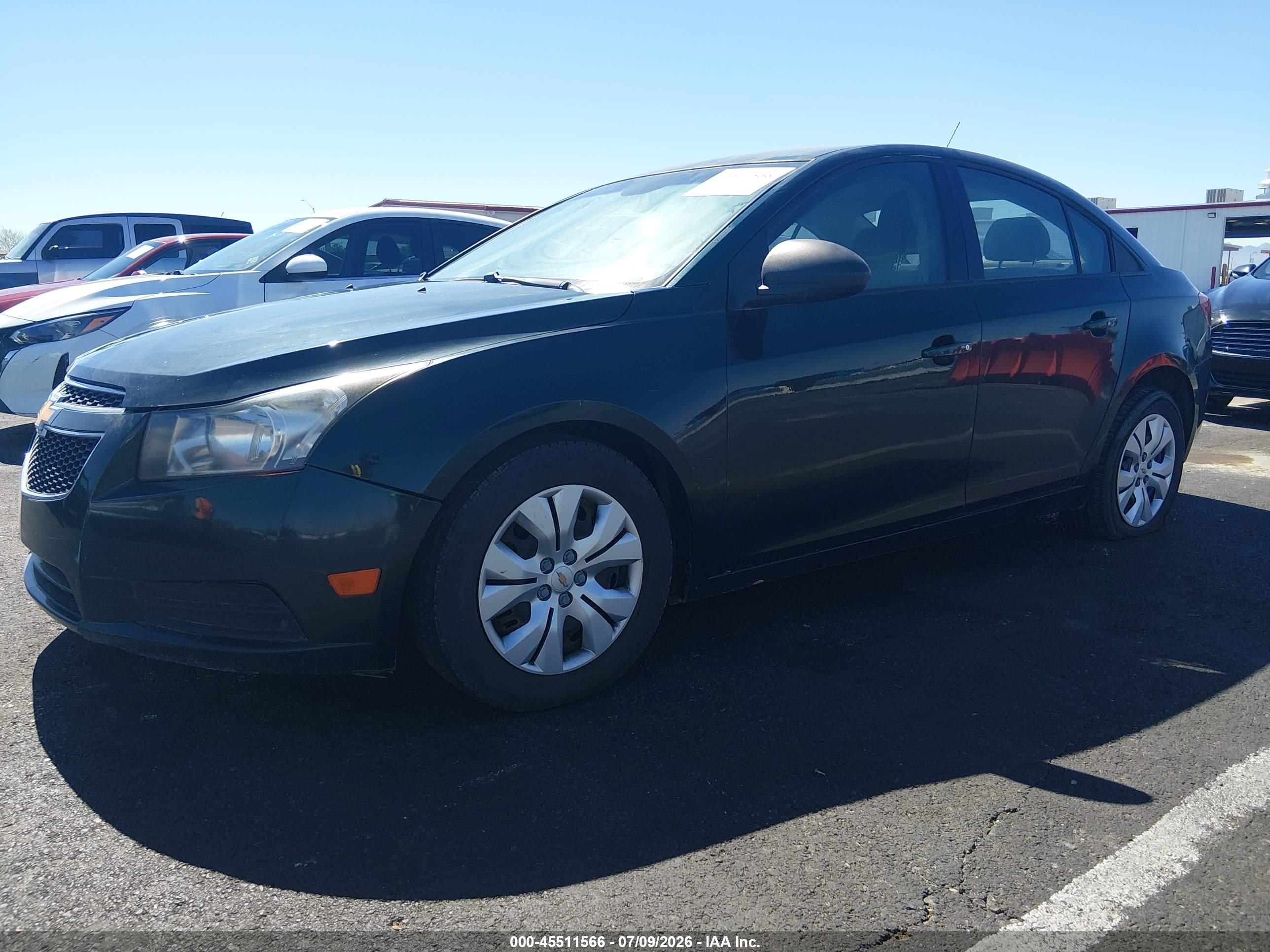 2014 Chevrolet Cruze Ls Auto Green vin: 1G1PA5SH6E7199042