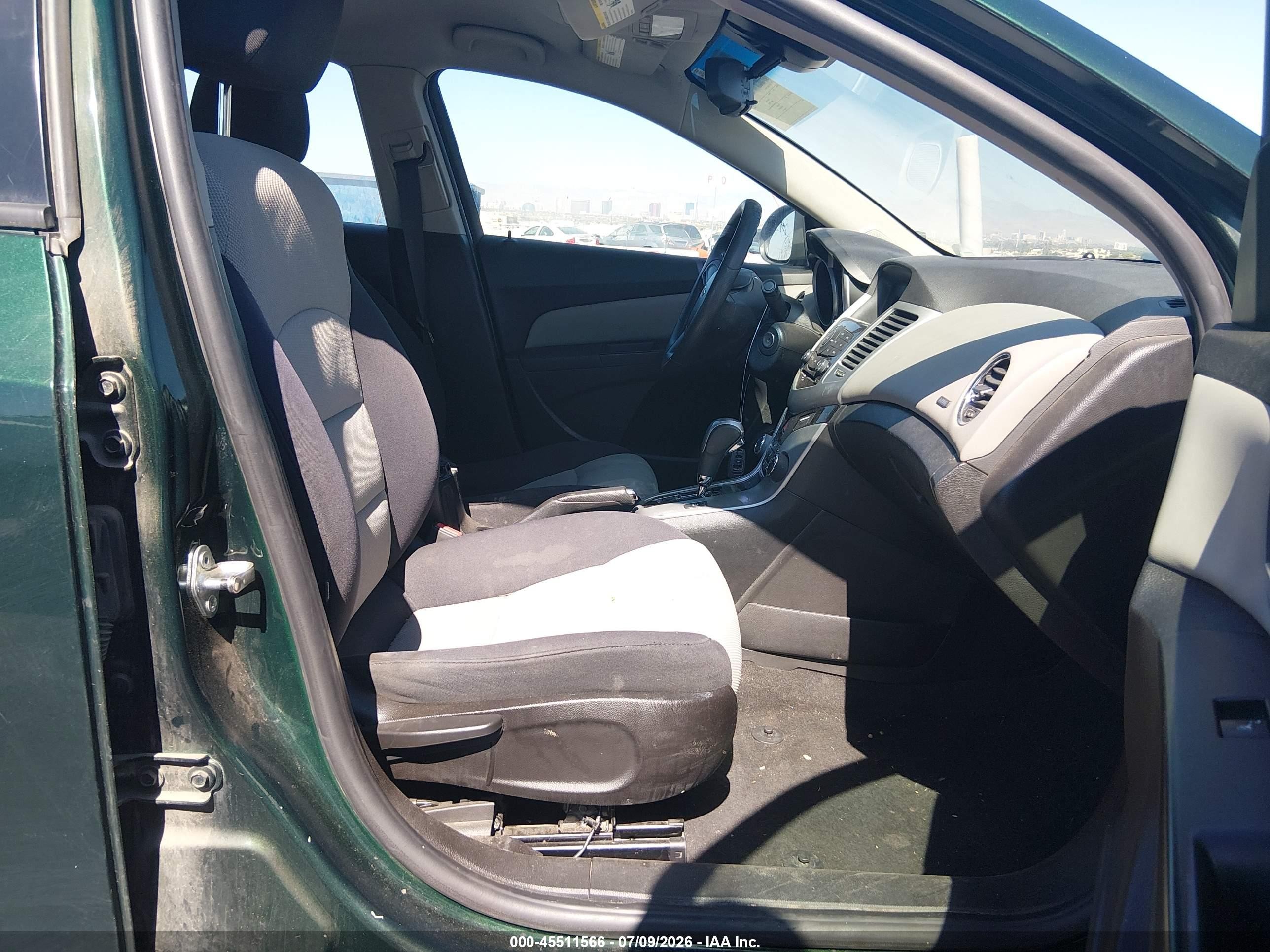 2014 Chevrolet Cruze Ls Auto Green vin: 1G1PA5SH6E7199042