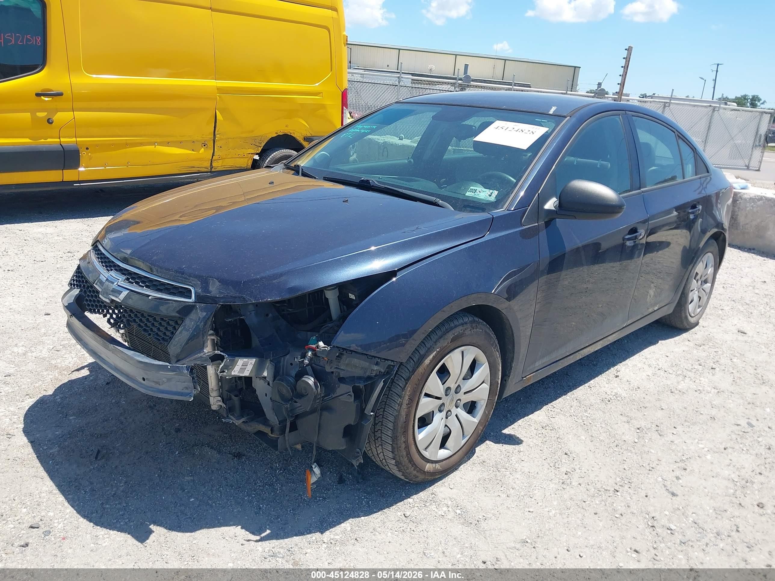 2014 Chevrolet Cruze Ls Navy vin: 1G1PA5SH6E7214509