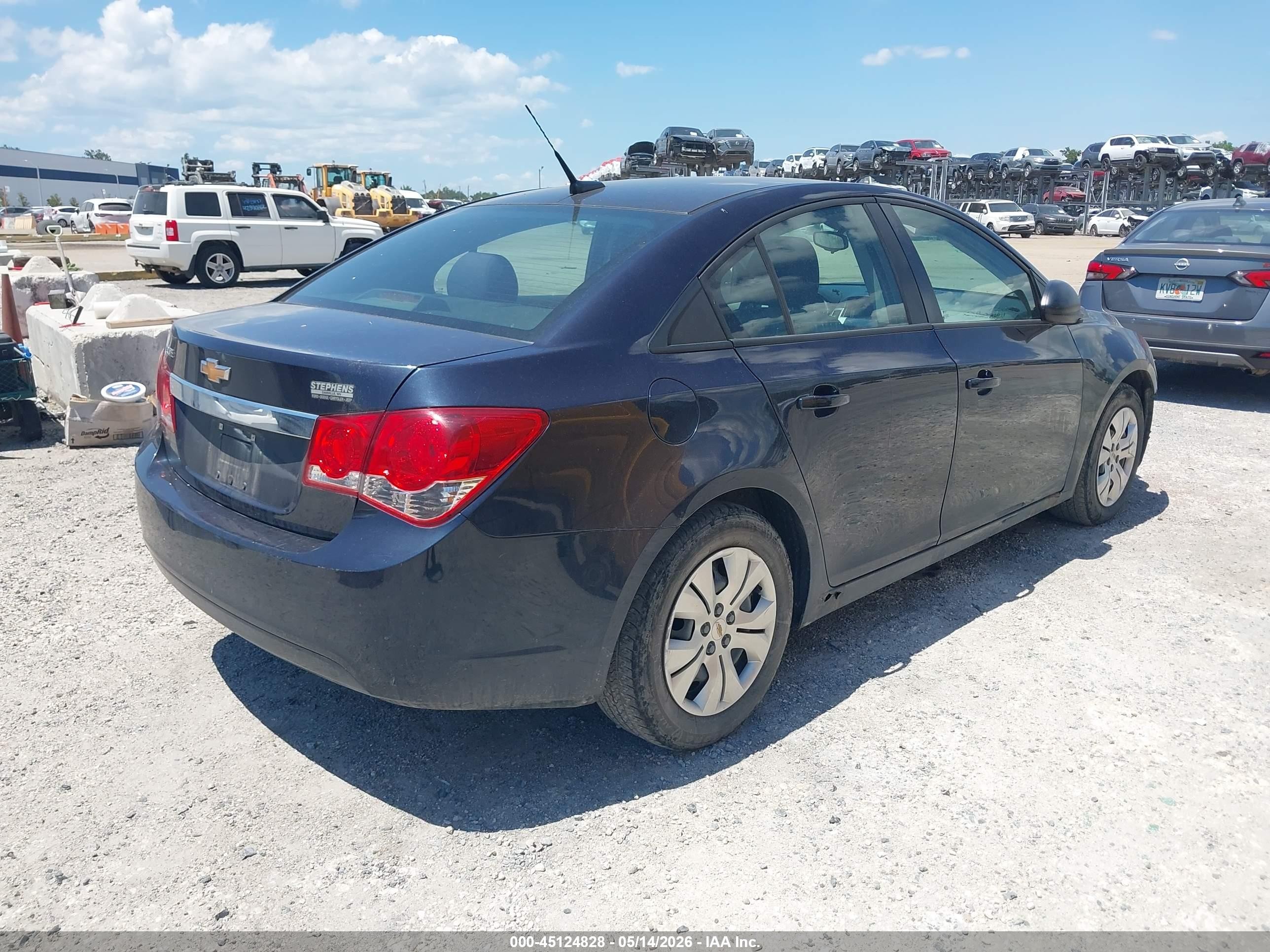 2014 Chevrolet Cruze Ls Navy vin: 1G1PA5SH6E7214509
