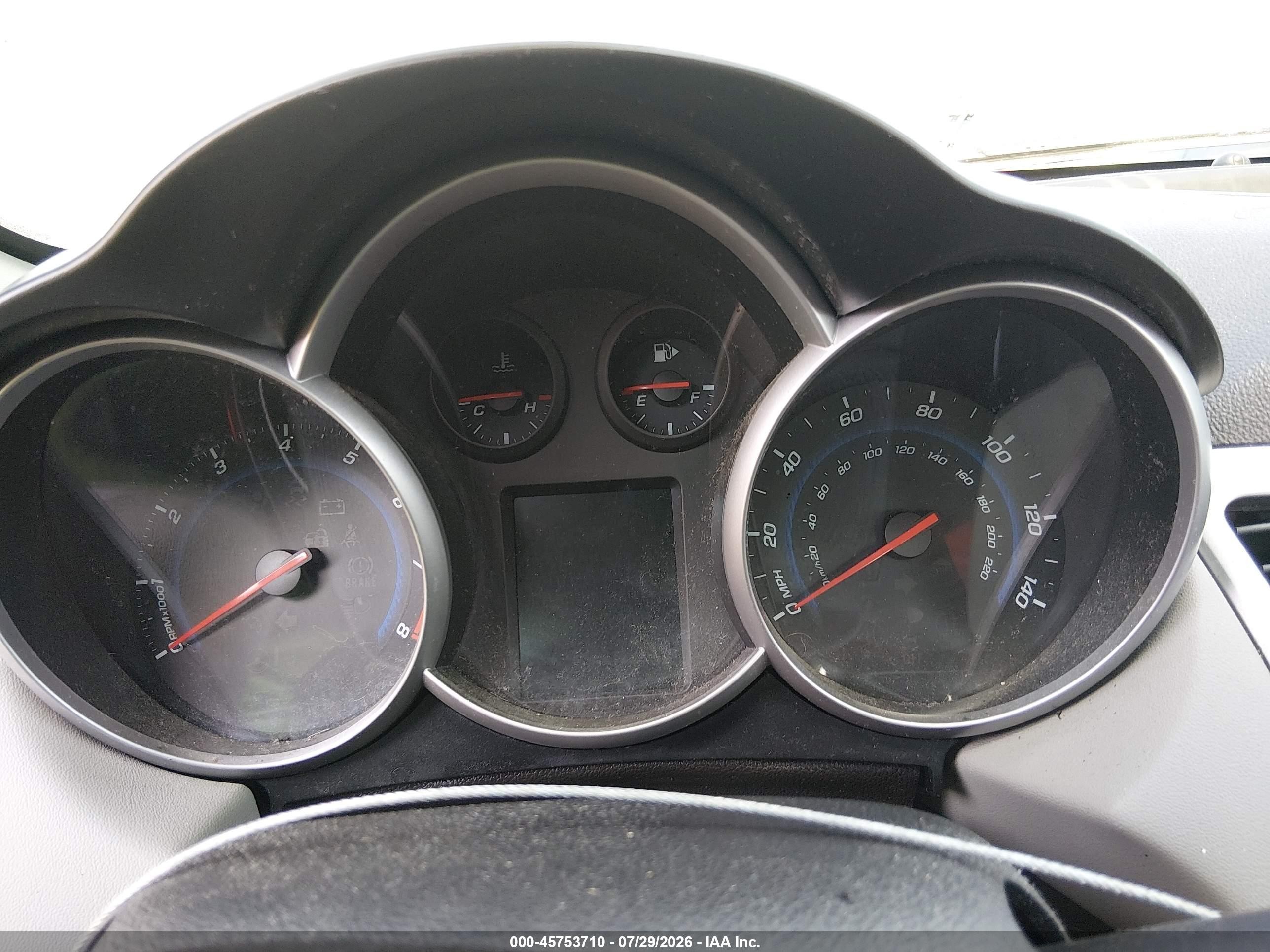 2014 Chevrolet Cruze Ls Auto Blue vin: 1G1PA5SH6E7225588