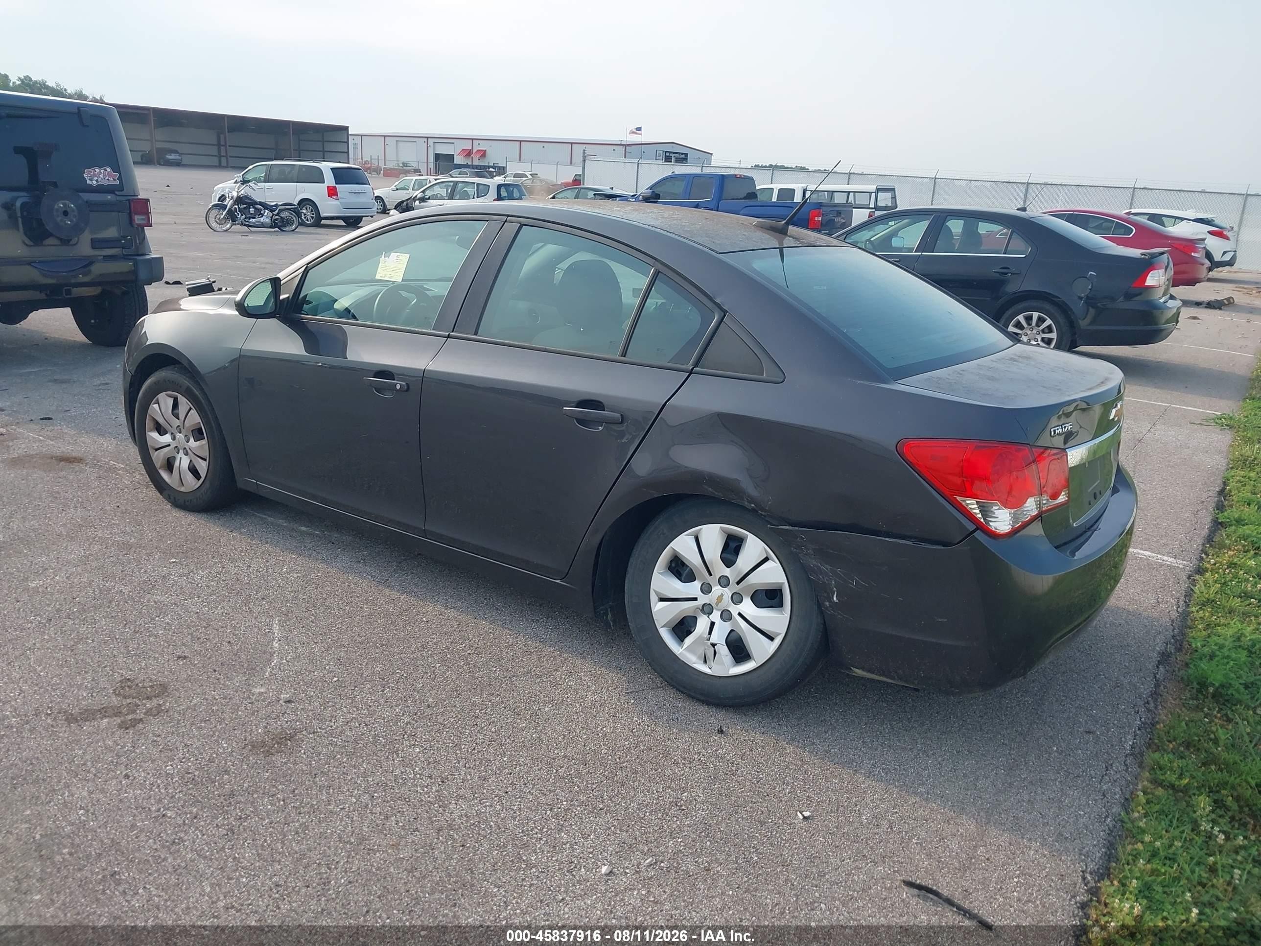 2014 Chevrolet Cruze Ls Auto Gray vin: 1G1PA5SH6E7226868
