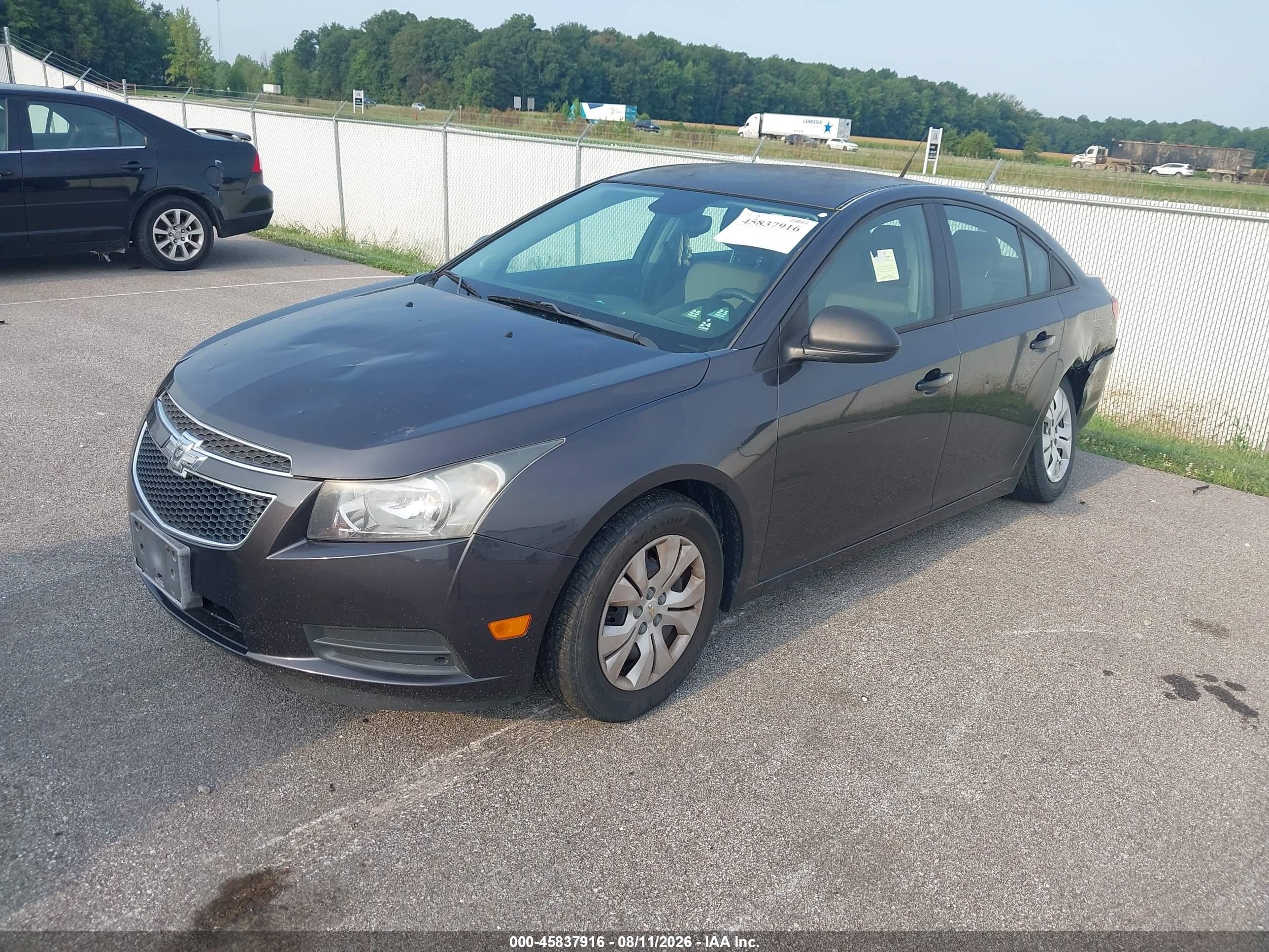 2014 Chevrolet Cruze Ls Auto Gray vin: 1G1PA5SH6E7226868