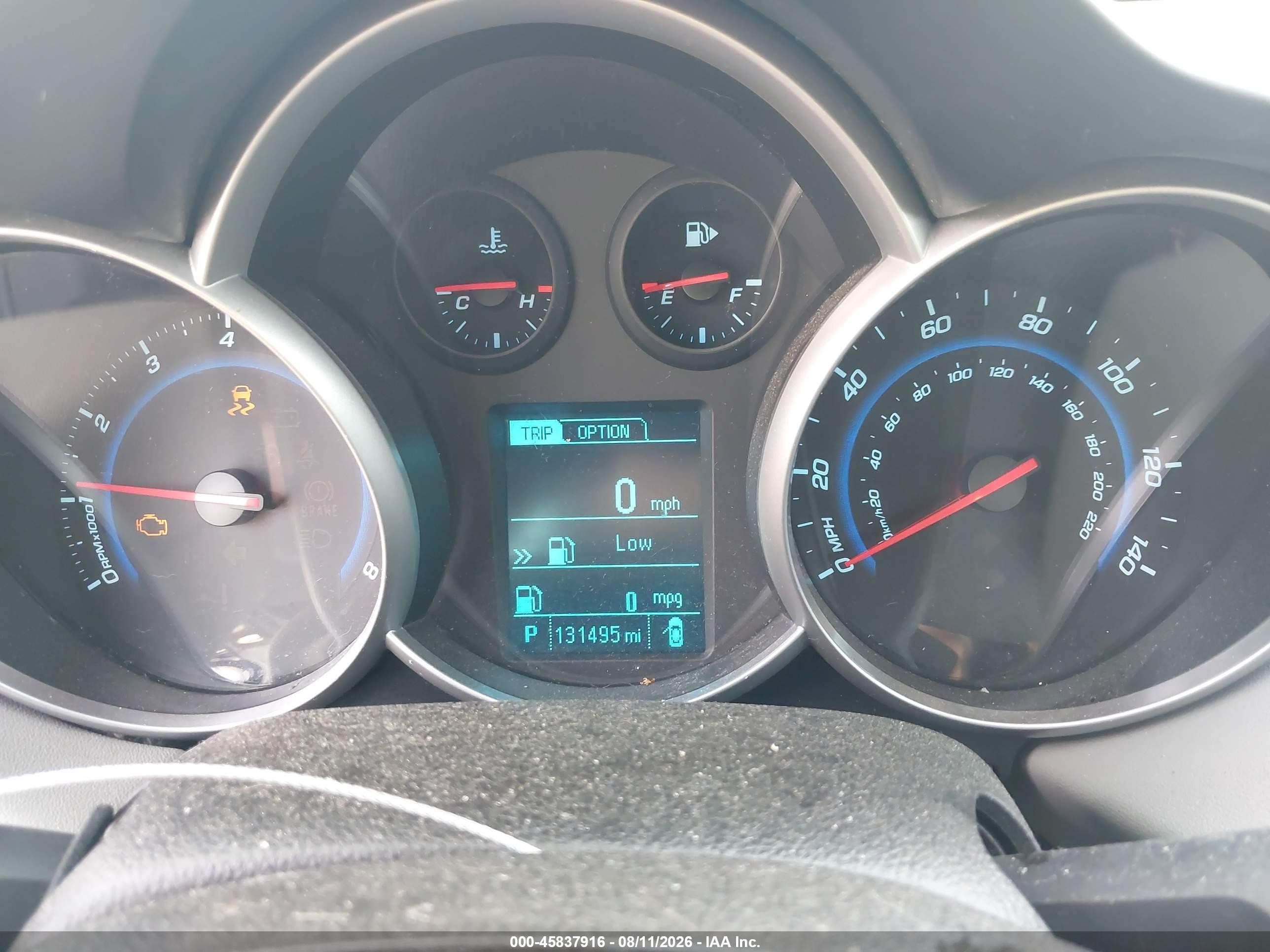 2014 Chevrolet Cruze Ls Auto Gray vin: 1G1PA5SH6E7226868