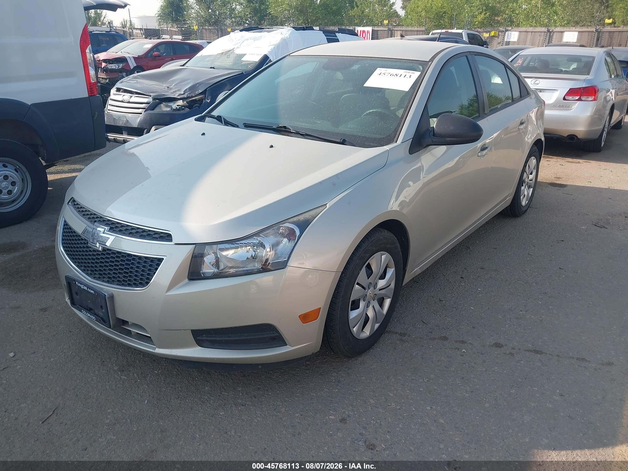 2014 Chevrolet Cruze Ls Auto Tan vin: 1G1PA5SH6E7253083