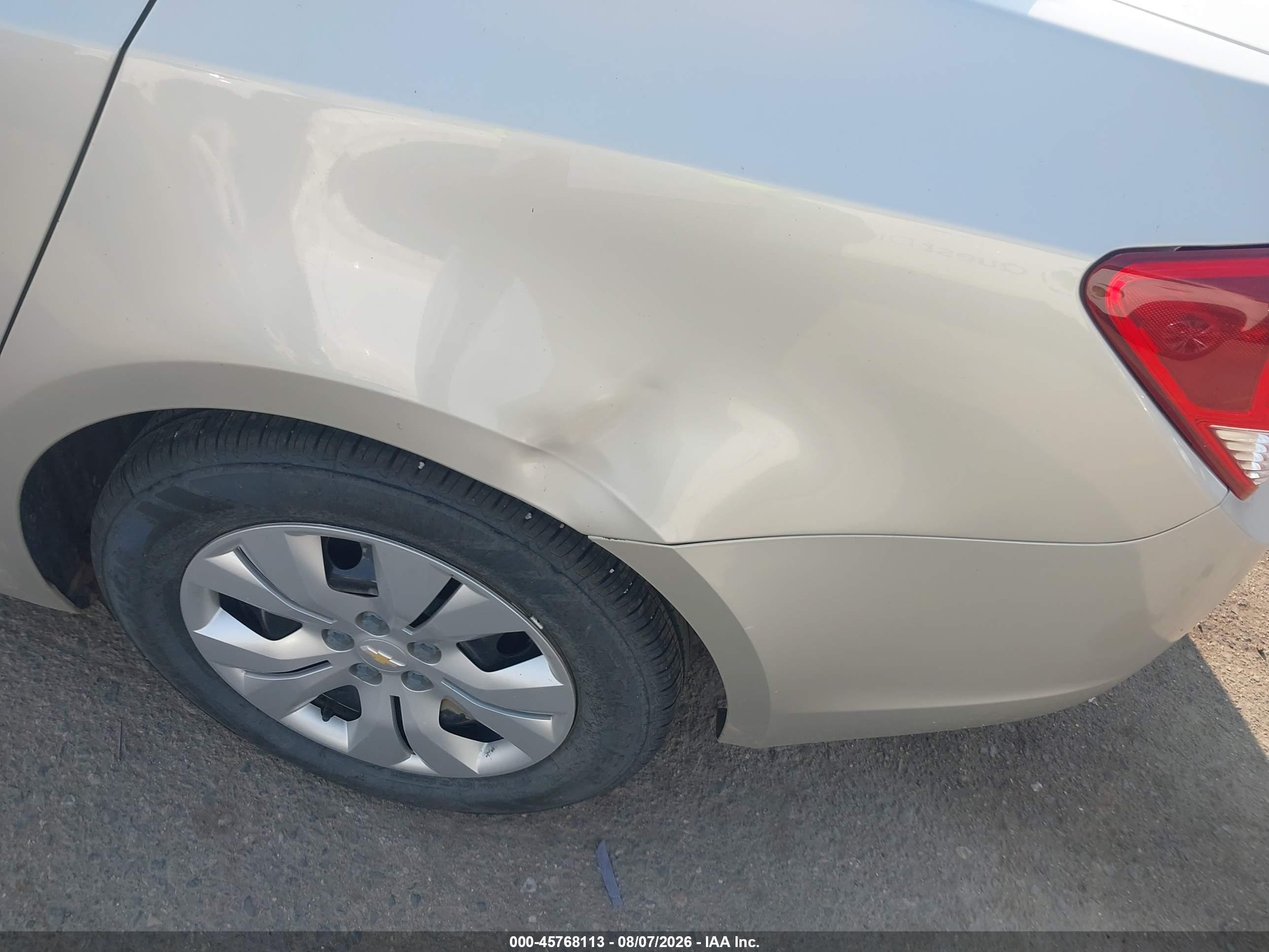 2014 Chevrolet Cruze Ls Auto Tan vin: 1G1PA5SH6E7253083
