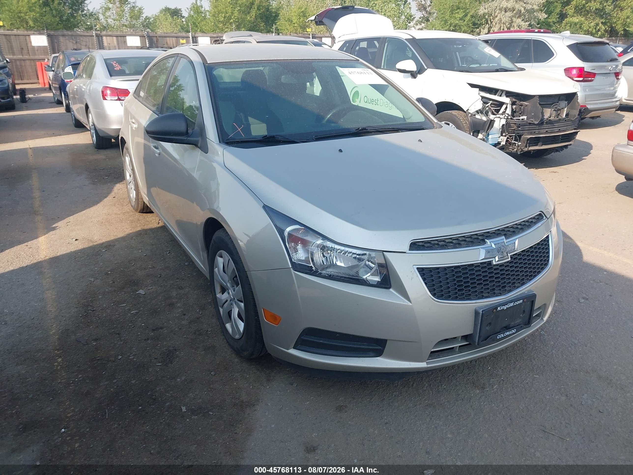 2014 Chevrolet Cruze Ls Auto Tan vin: 1G1PA5SH6E7253083