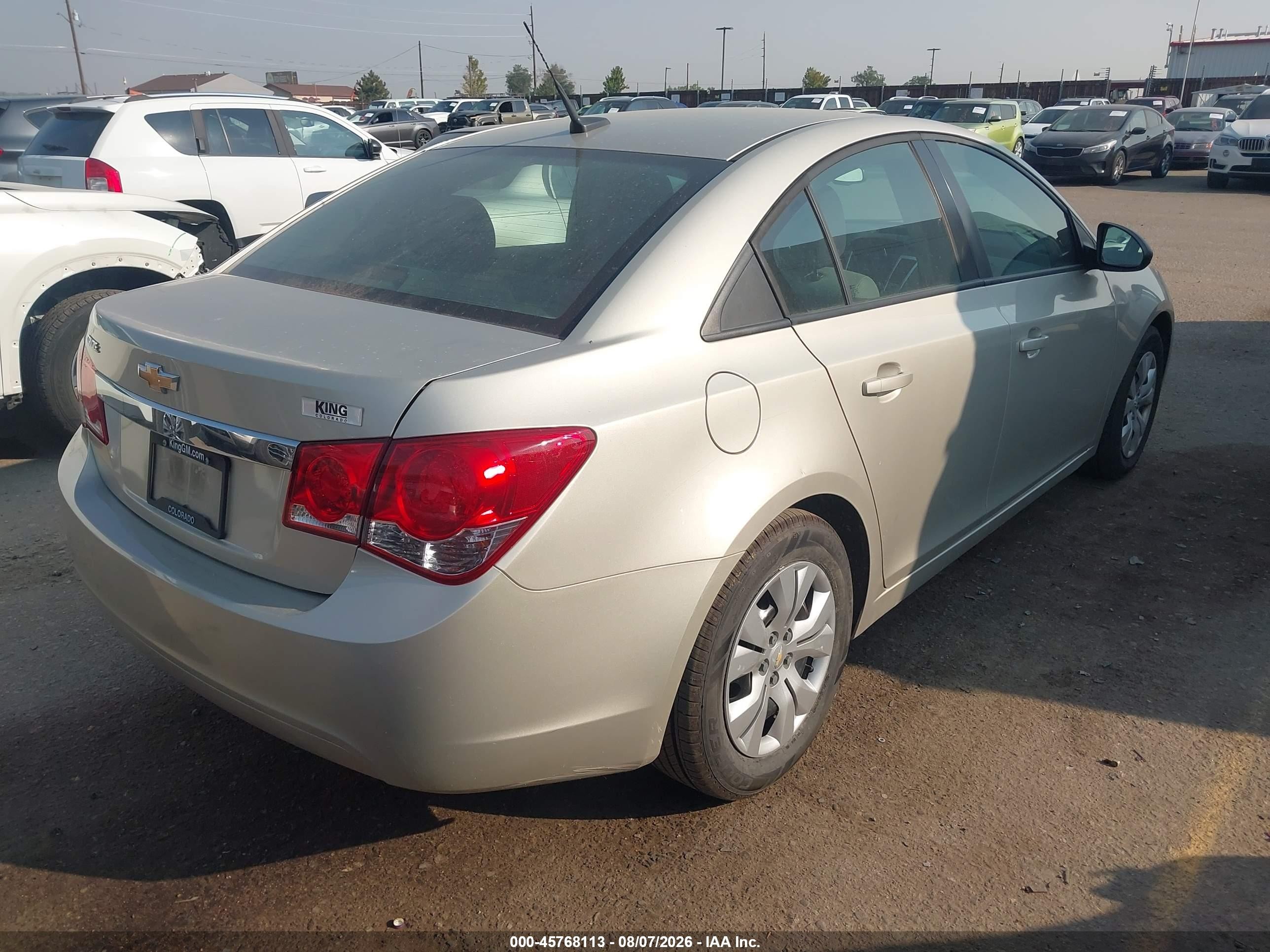 2014 Chevrolet Cruze Ls Auto Tan vin: 1G1PA5SH6E7253083