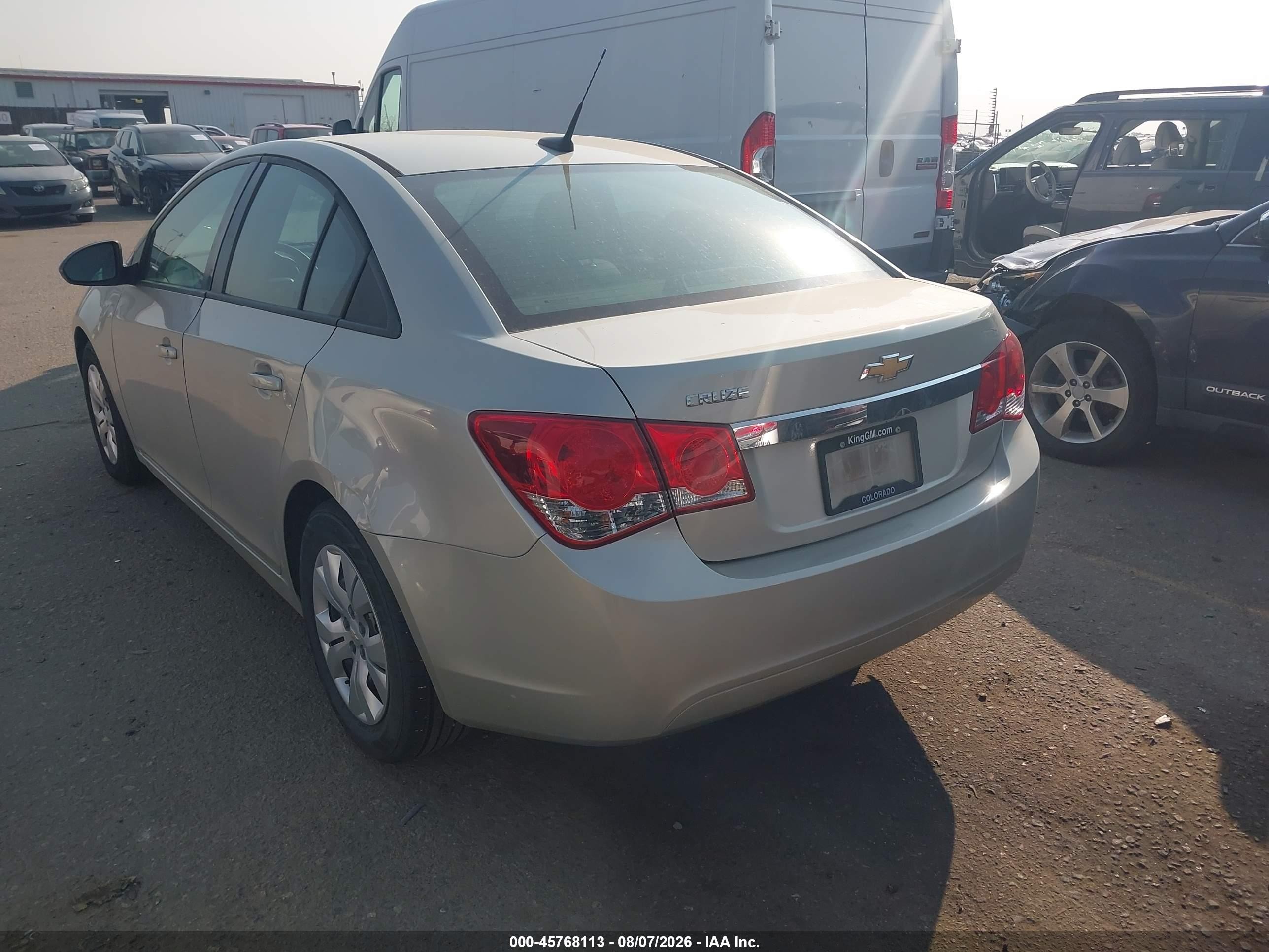 2014 Chevrolet Cruze Ls Auto Tan vin: 1G1PA5SH6E7253083