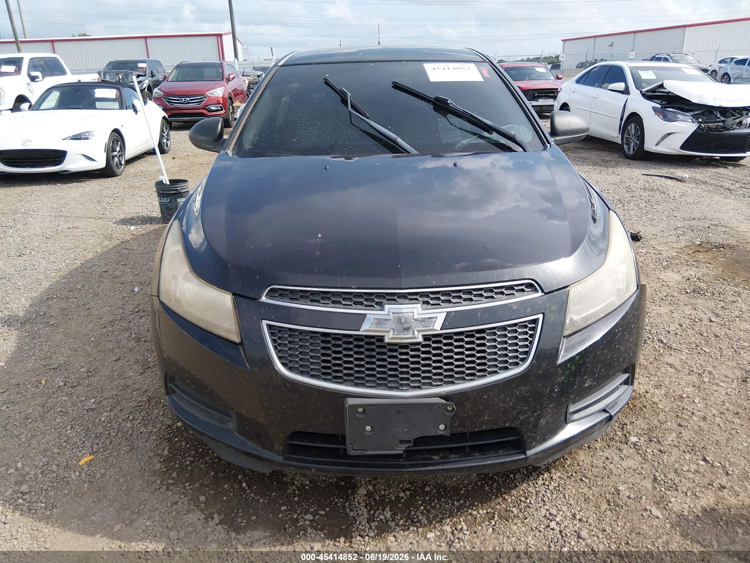 2014 Chevrolet Cruze Ls Auto Черный vin: 1G1PA5SH6E7324850