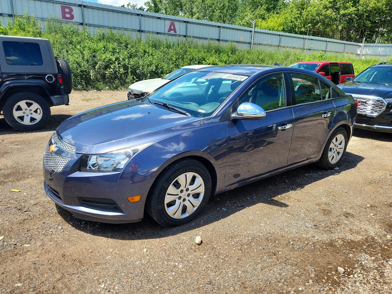 2014 Chevrolet Cruze Ls Blue vin: 1G1PA5SH6E7332561