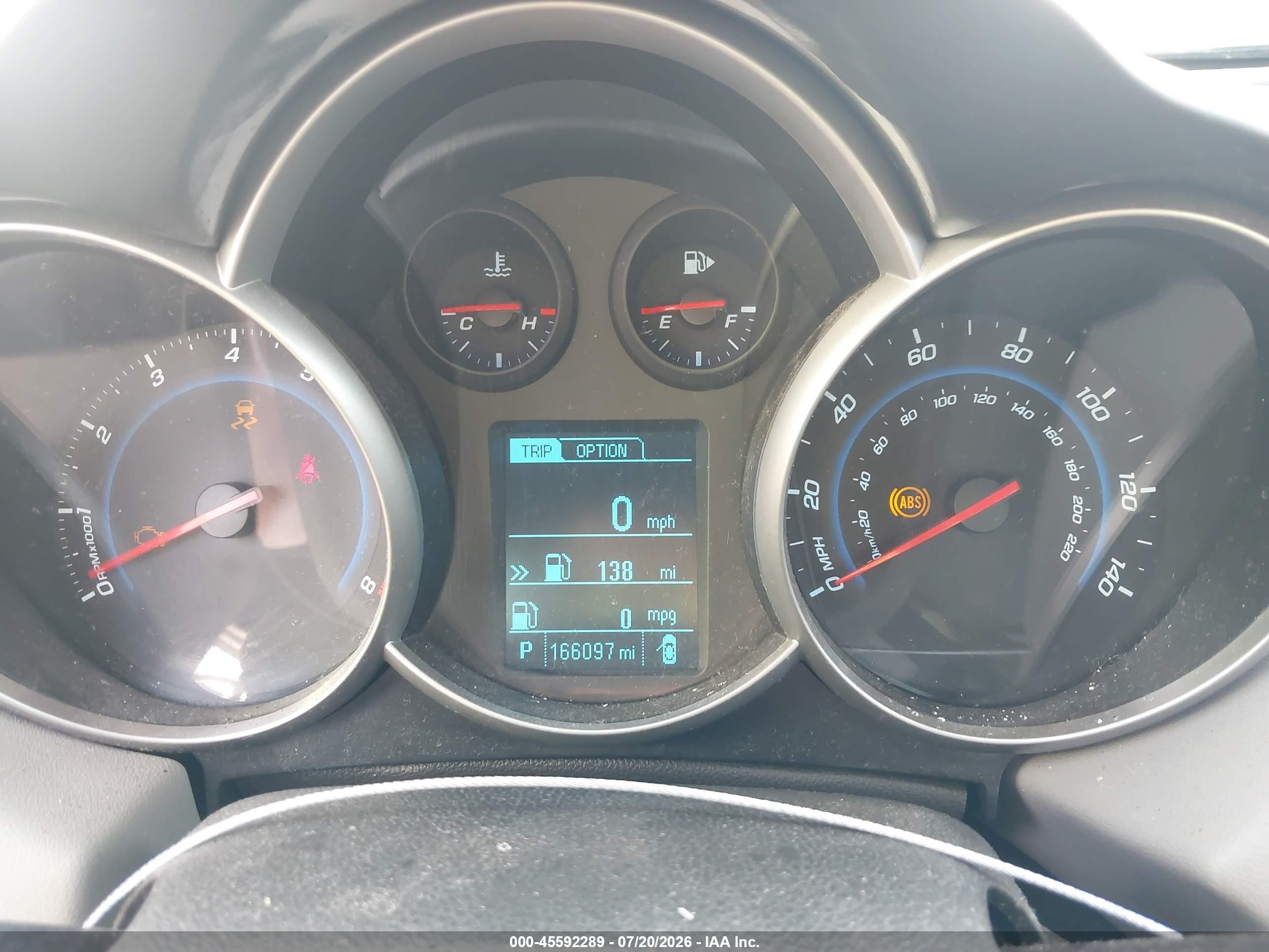2014 Chevrolet Cruze Ls Auto White vin: 1G1PA5SH6E7385857