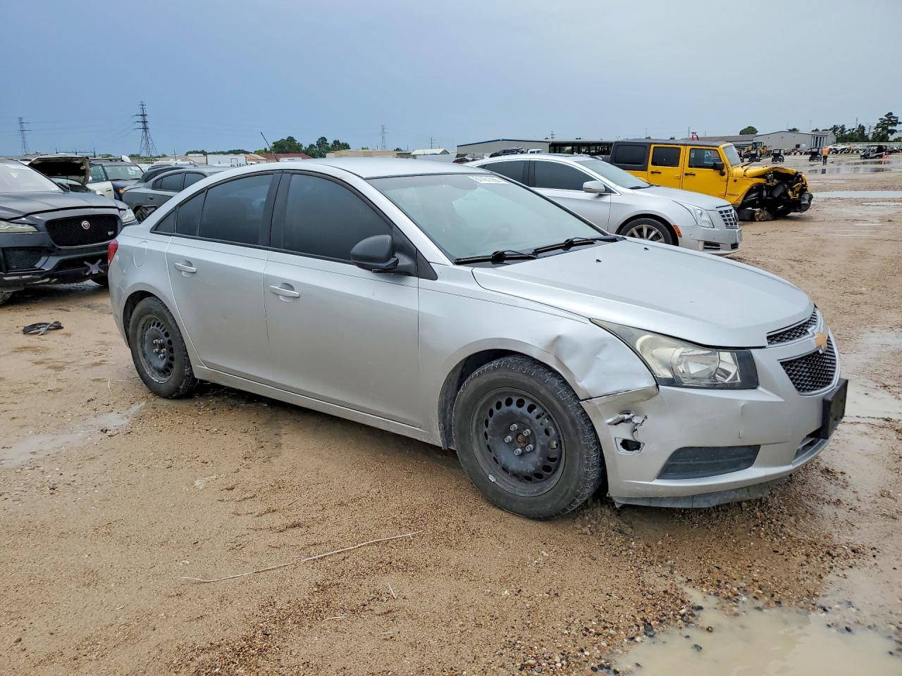 2014 Chevrolet Cruze Ls Silver vin: 1G1PA5SH6E7485120
