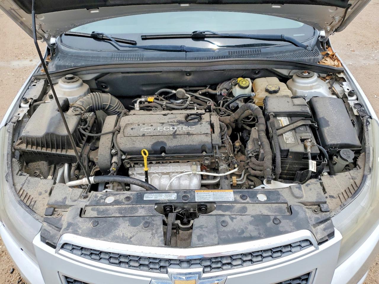 2014 Chevrolet Cruze Ls Silver vin: 1G1PA5SH6E7485120