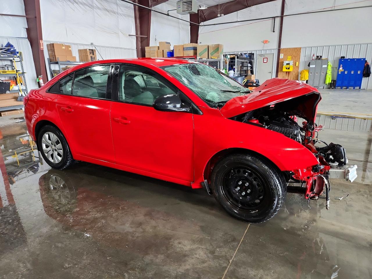 2015 Chevrolet Cruze Ls Red vin: 1G1PA5SH6F7103685