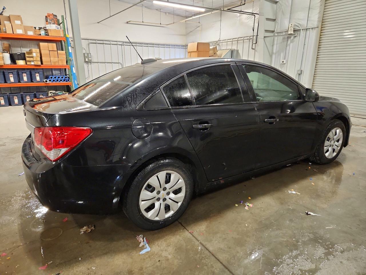 2015 Chevrolet Cruze Ls Black vin: 1G1PA5SH6F7105761