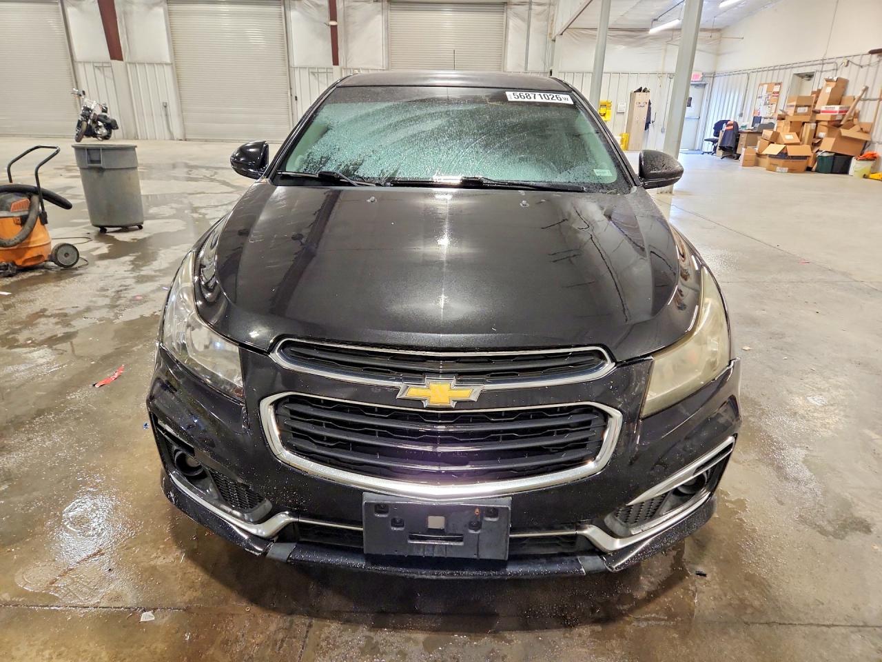 2015 Chevrolet Cruze Ls Black vin: 1G1PA5SH6F7105761
