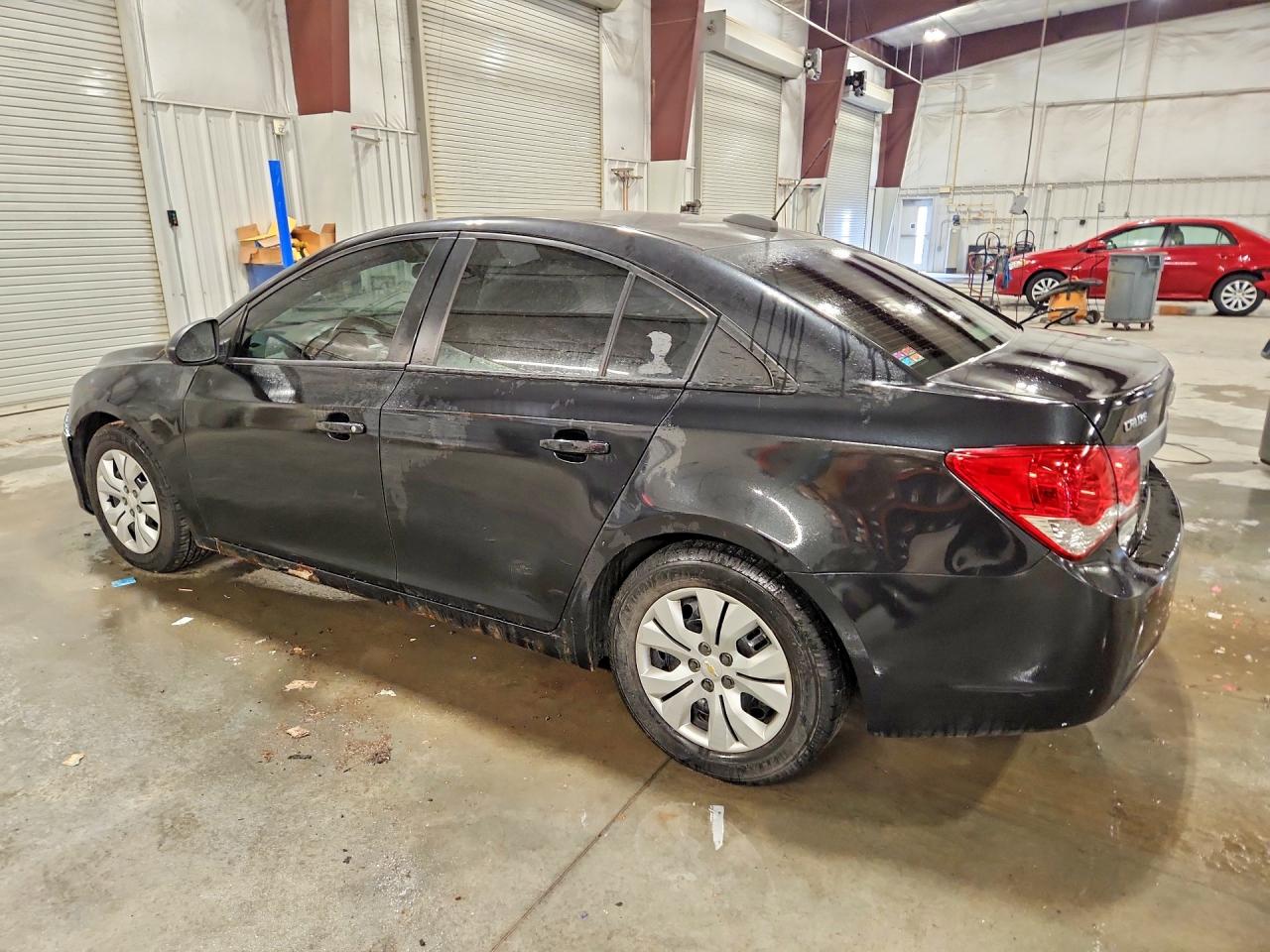 2015 Chevrolet Cruze Ls Black vin: 1G1PA5SH6F7105761